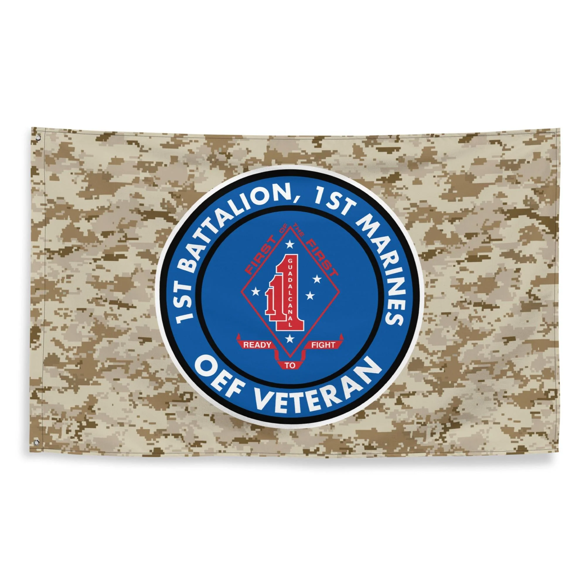 1/1 Marines Operation Enduring Freedom Veteran MARPAT Flag - Image 4