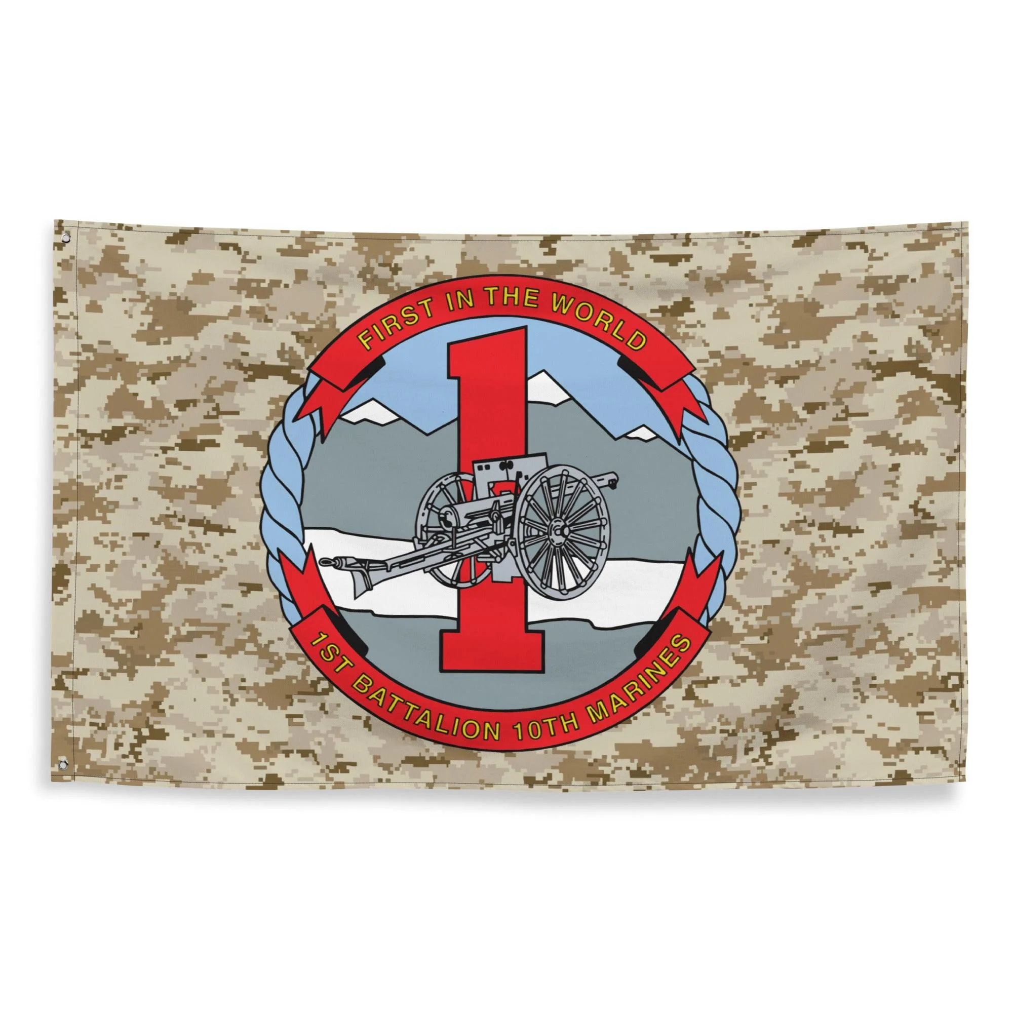 1/10 Marines Unit Emblem MARPAT Camo Flag - Image 4