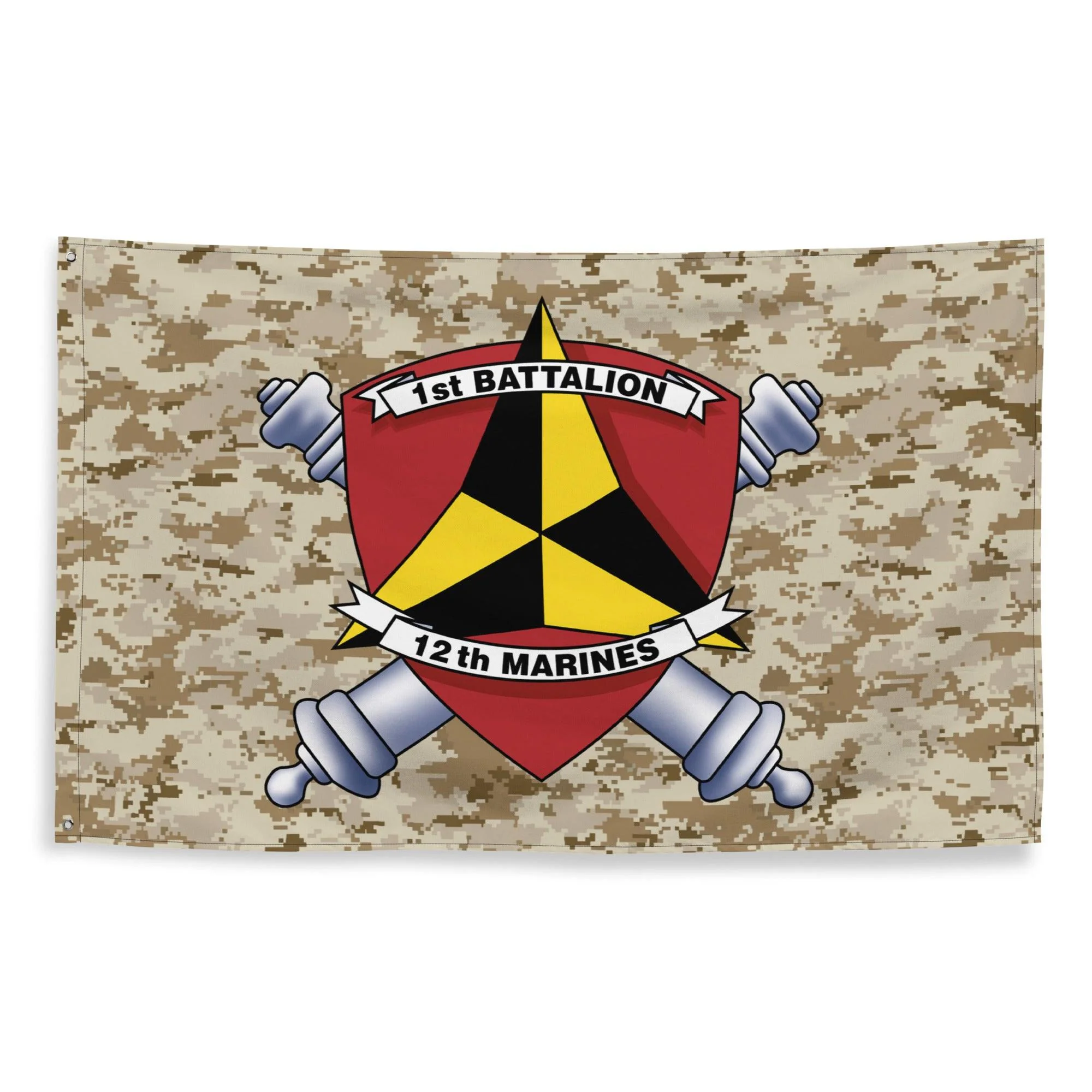 1/12 Marines Unit Emblem MARPAT Camo Flag - Image 4