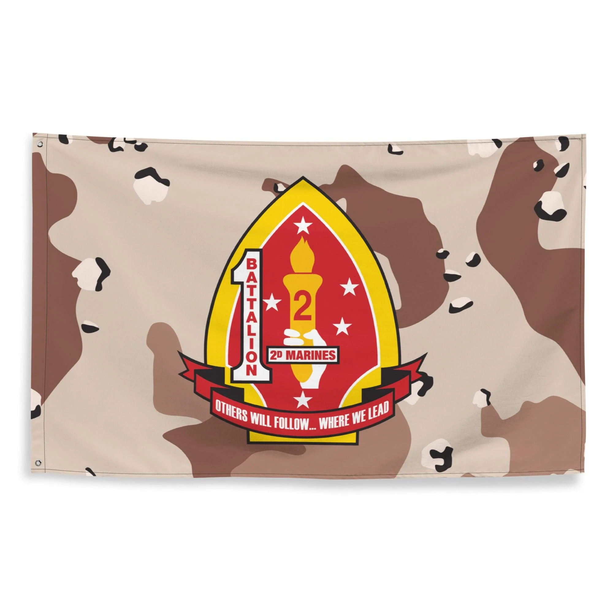 1/2 Marines Chocolate-Chip Camouflage Flag - Image 3