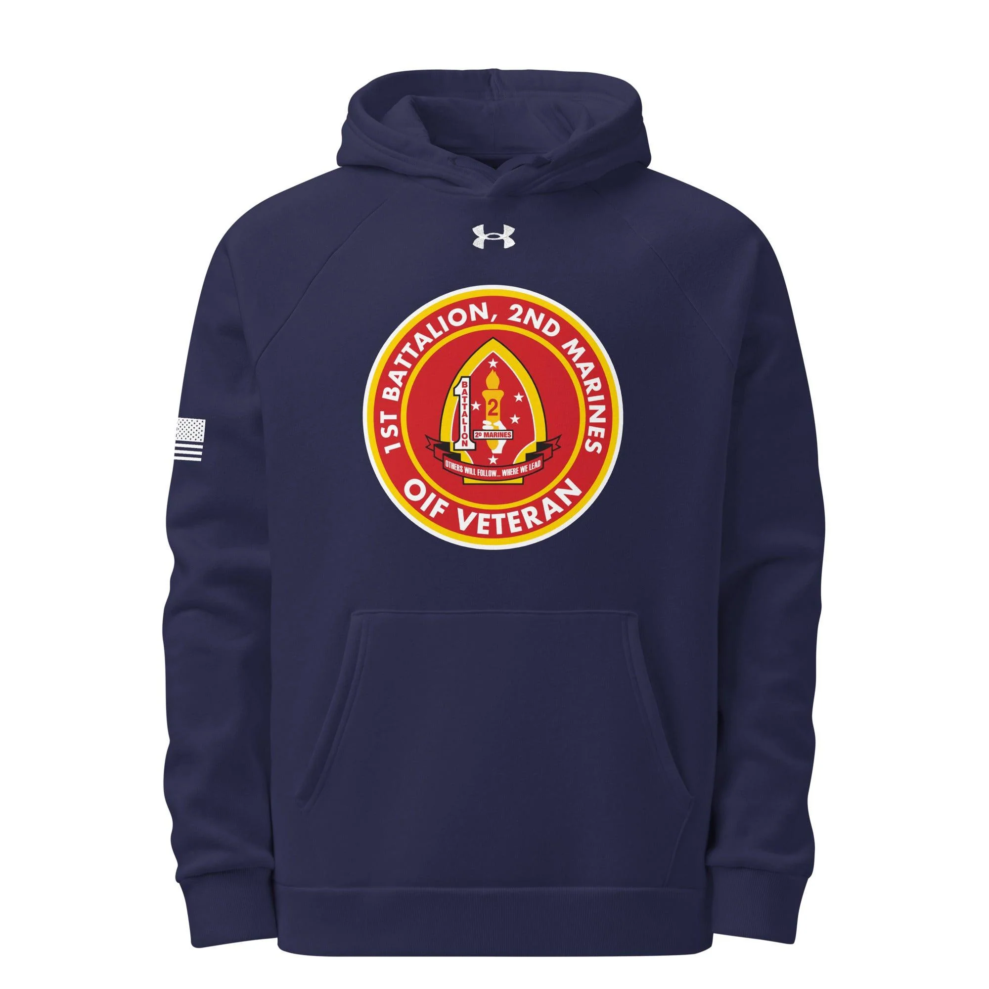 1/2 Marines OIF Veteran Under Armour® Hoodie - Image 5