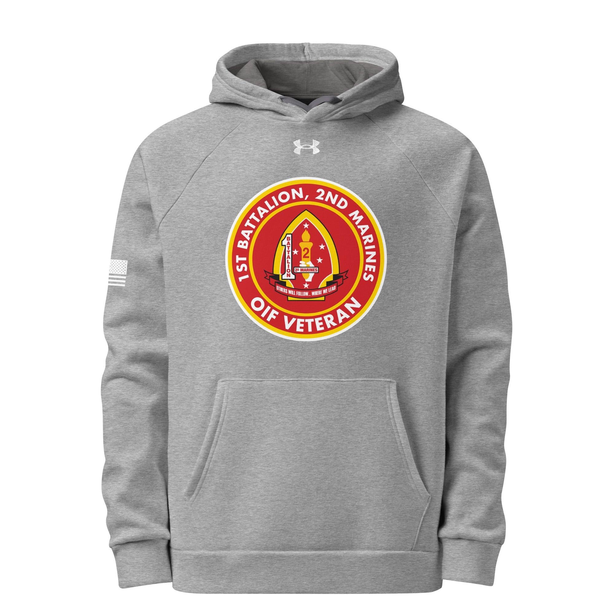 1/2 Marines OIF Veteran Under Armour® Hoodie - Image 9