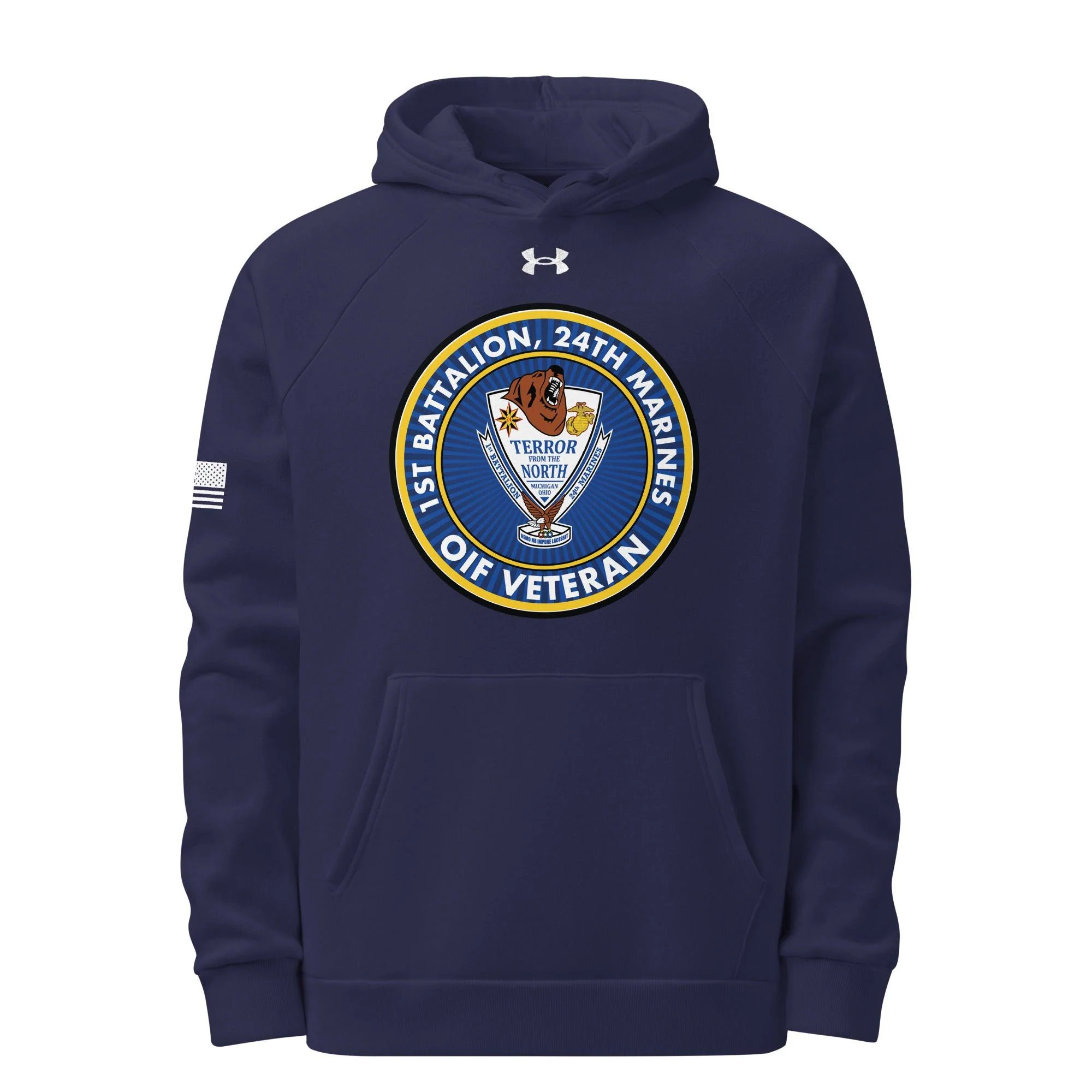1/24 Marines OIF Veteran Under Armour® Hoodie - Image 5