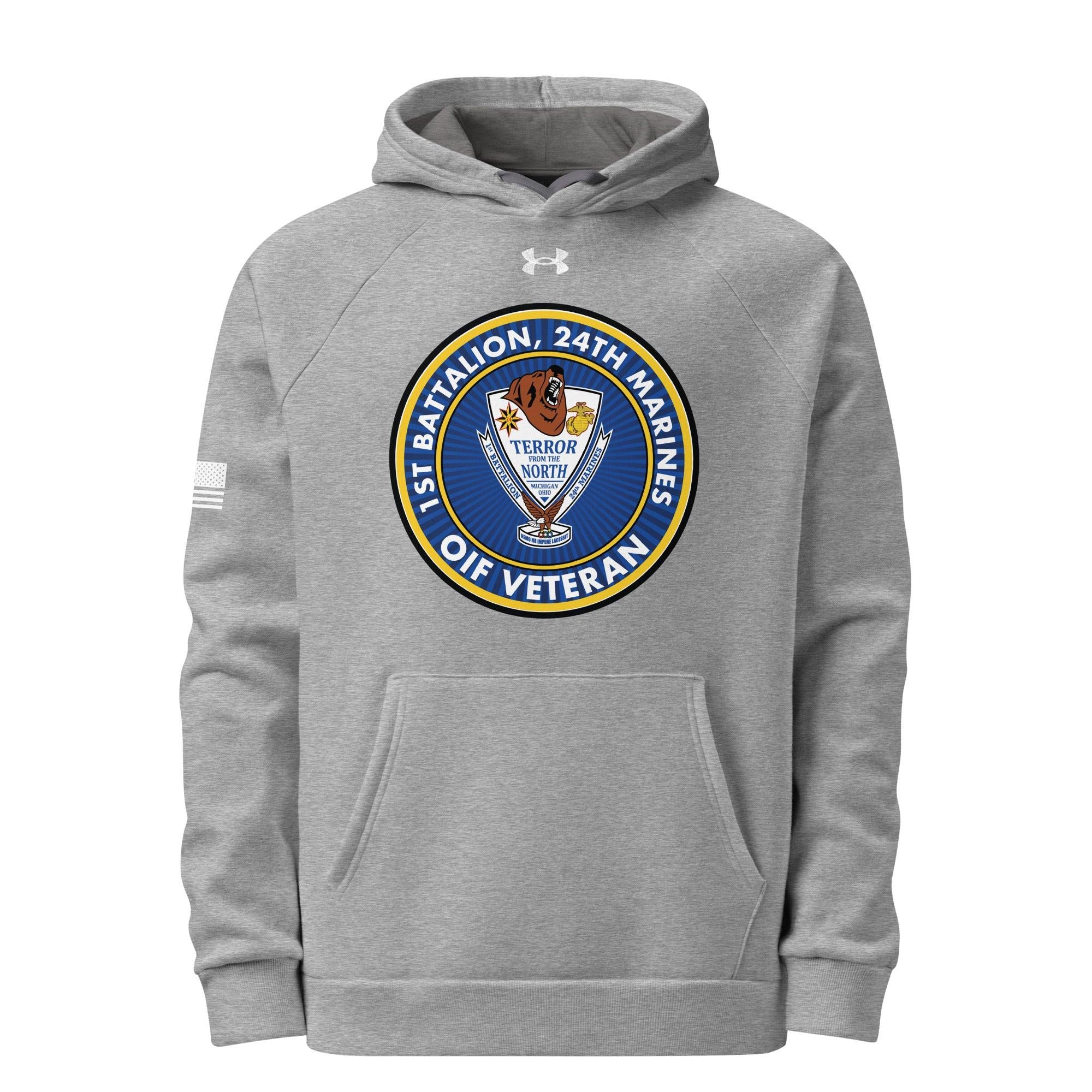 1/24 Marines OIF Veteran Under Armour® Hoodie - Image 9