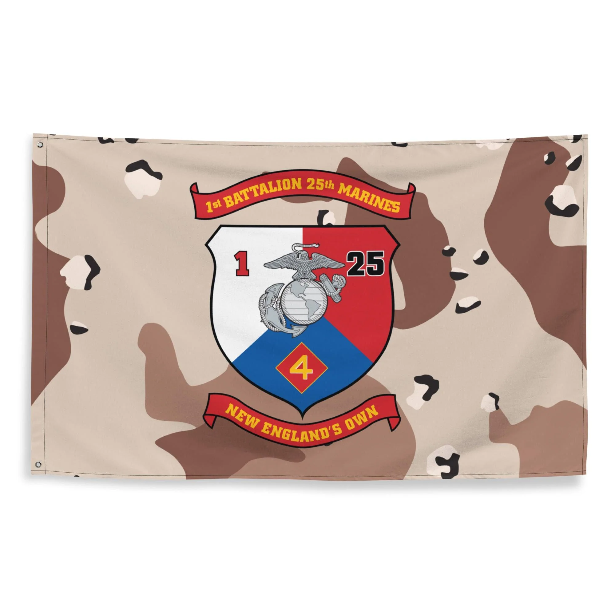 1/25 Marines Chocolate-Chip Camouflage Flag - Image 3