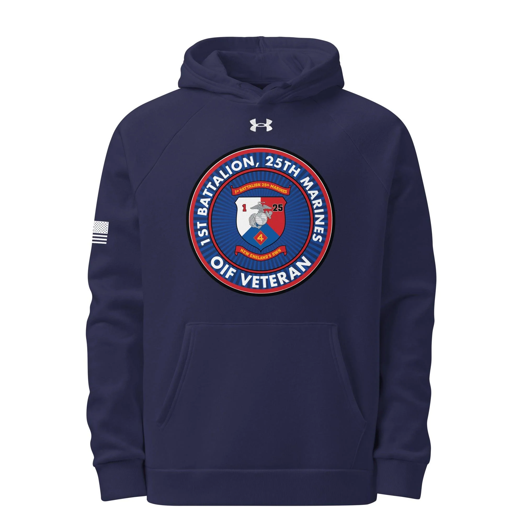 1/25 Marines OIF Veteran Under Armour® Hoodie - Image 5