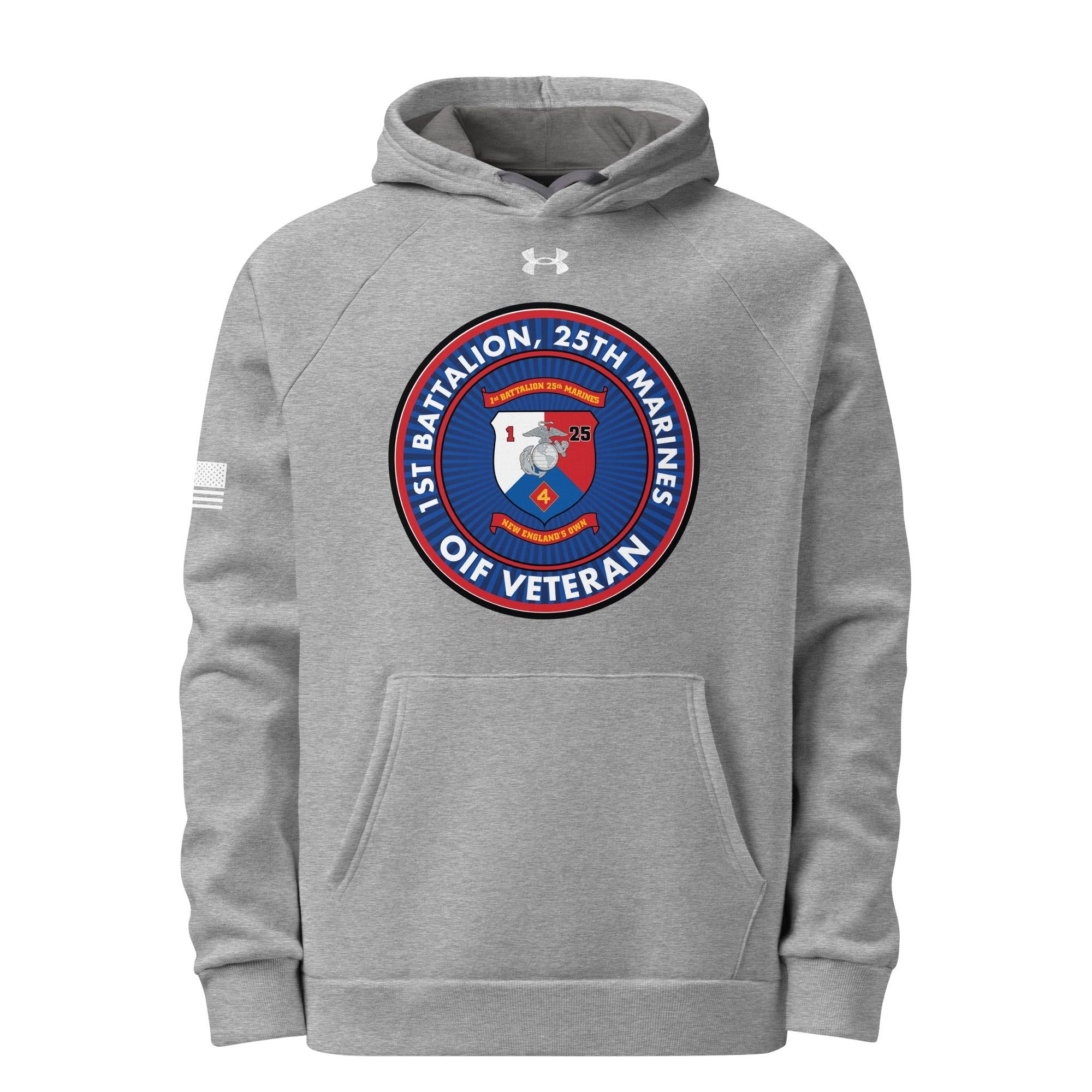 1/25 Marines OIF Veteran Under Armour® Hoodie - Image 9