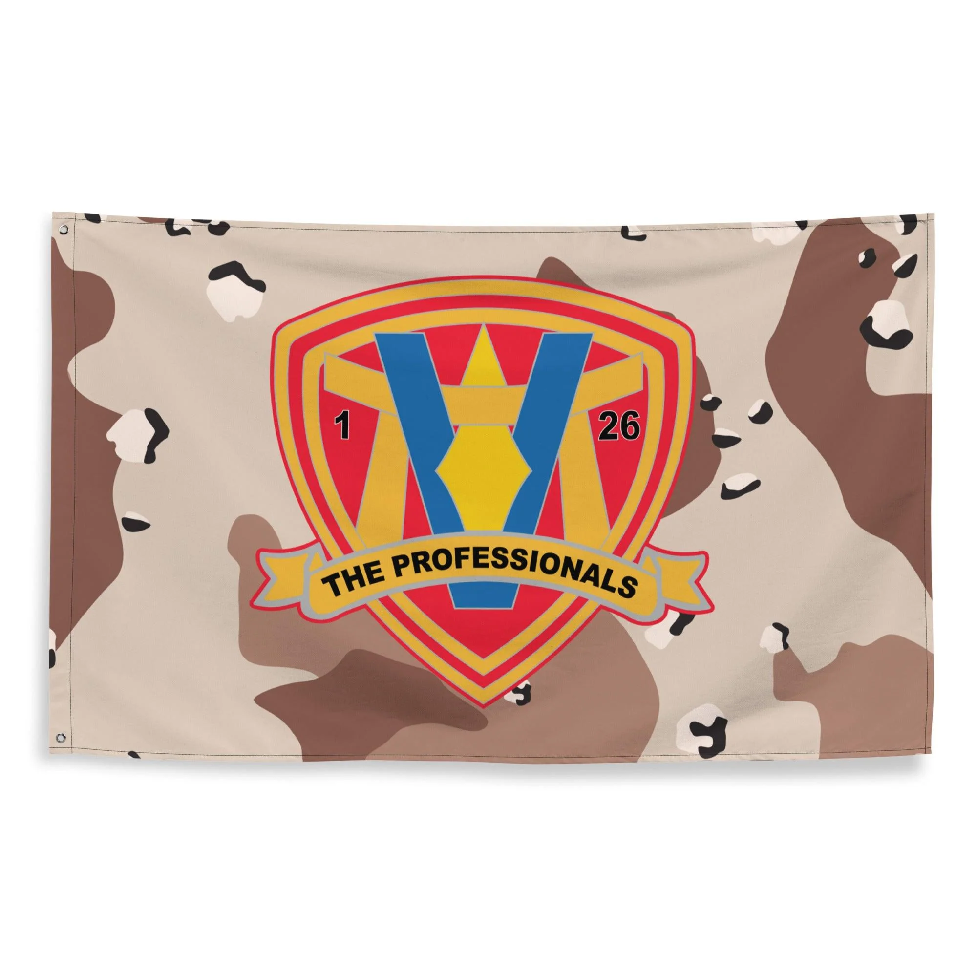 1/26 Marines Chocolate-Chip Camouflage Flag - Image 3