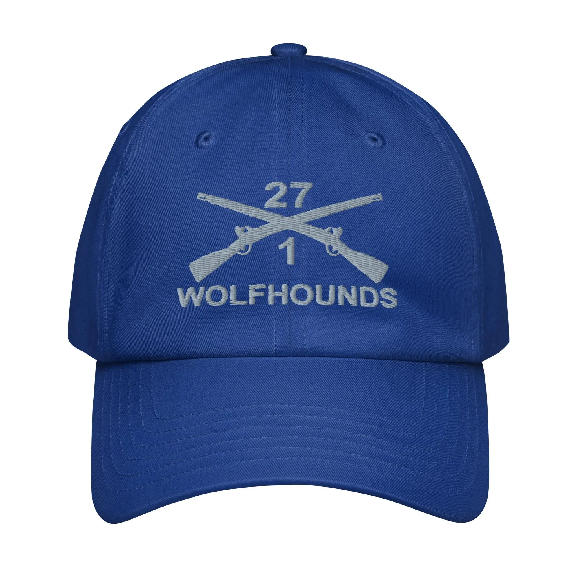 1-27th Infantry "Wolfhounds" Embroidered Under Armour® Dad Hat - Image 5