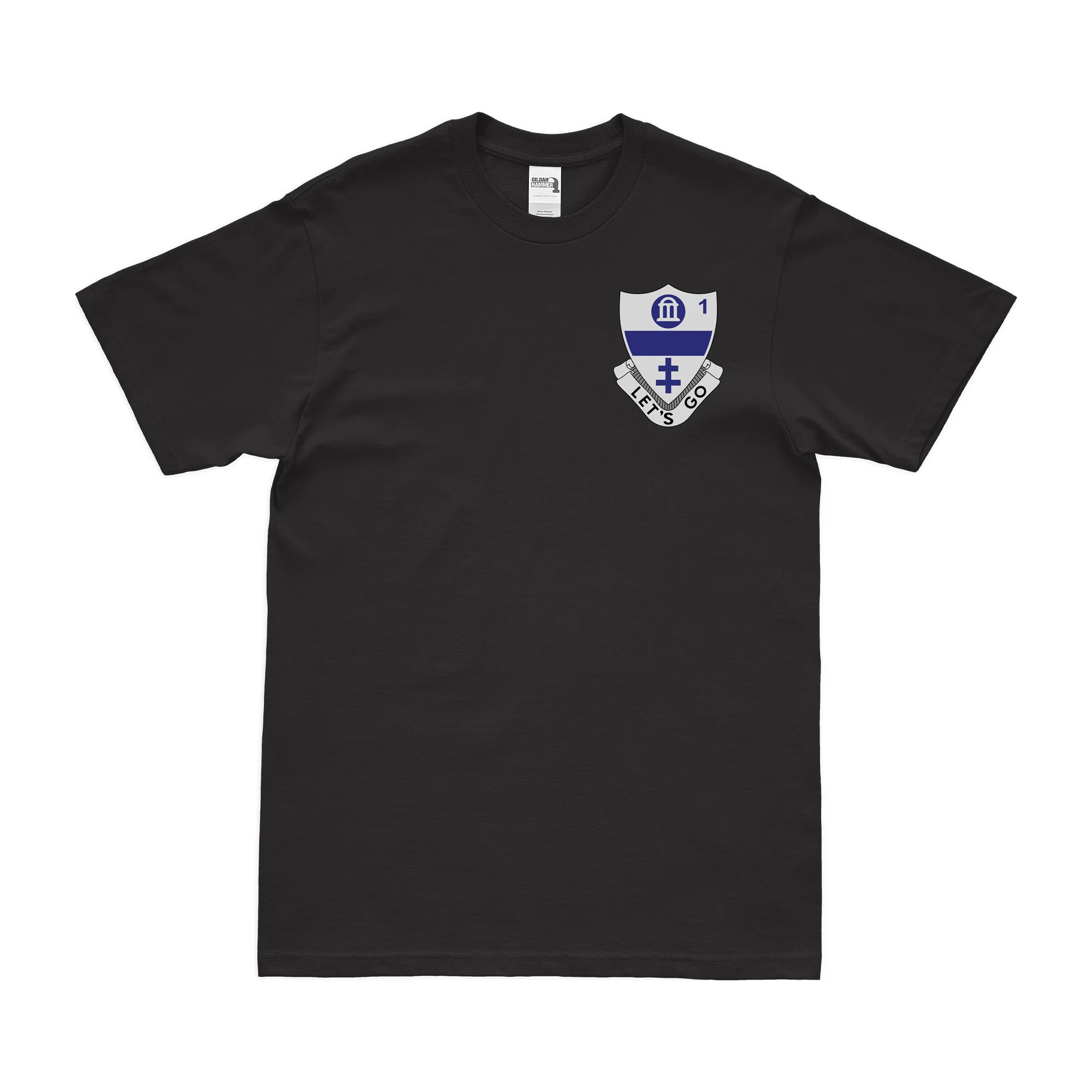 1-325 Airborne Infantry Left Chest Emblem T-Shirt