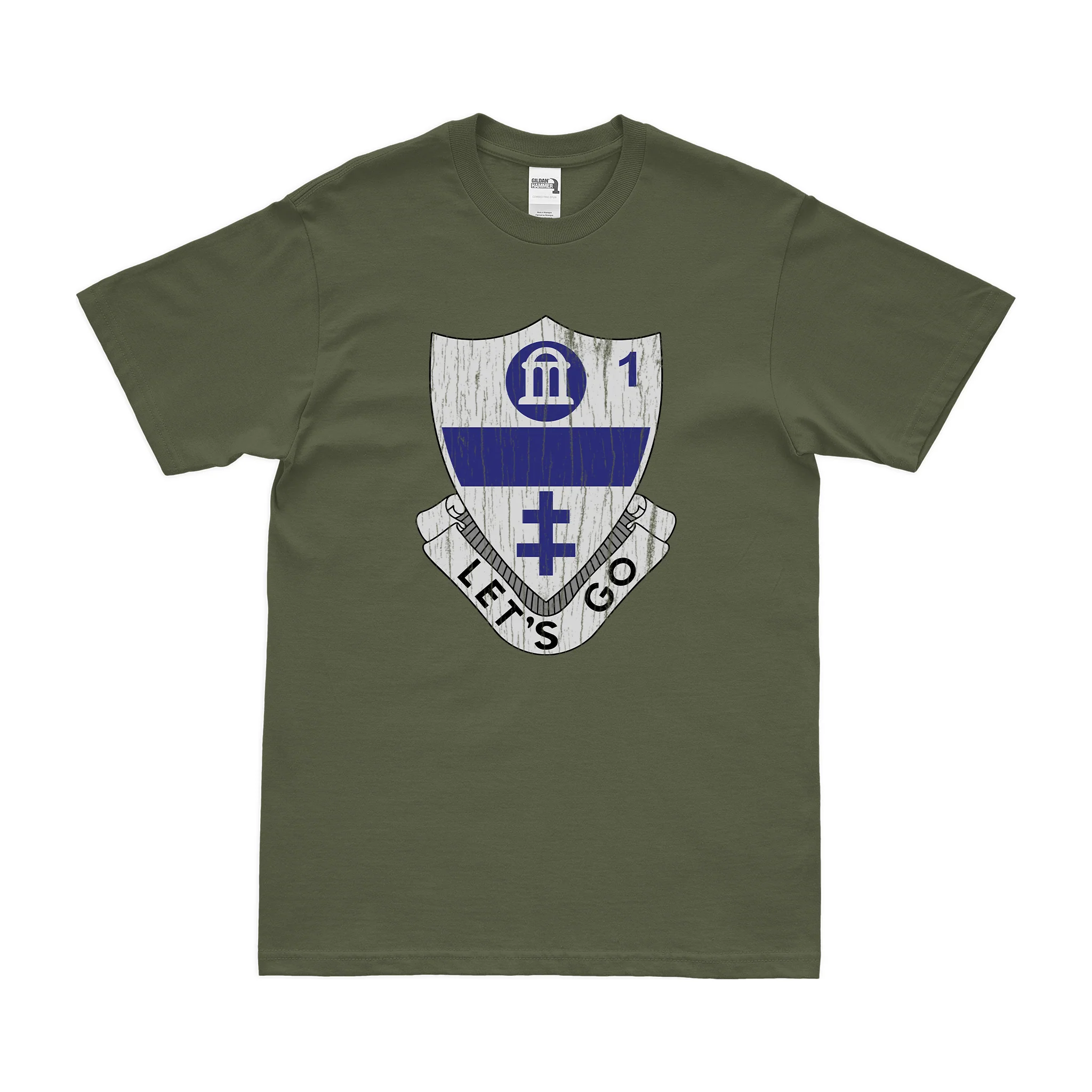 1-325 Airborne Infantry 'Red Falcons' T-Shirt - Image 4