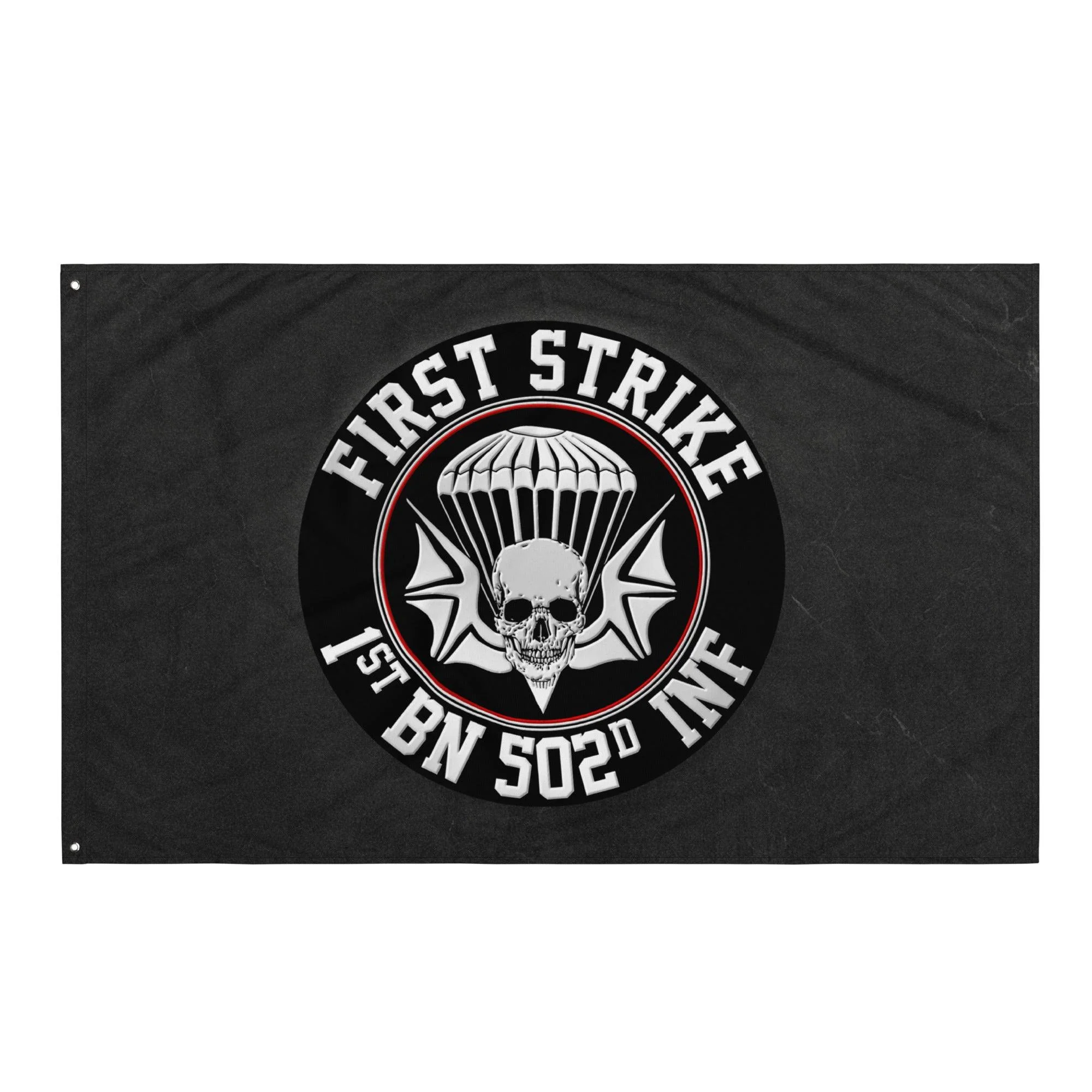 1-502 Airborne Infantry Regiment 'First Strike' Flag - Image 3