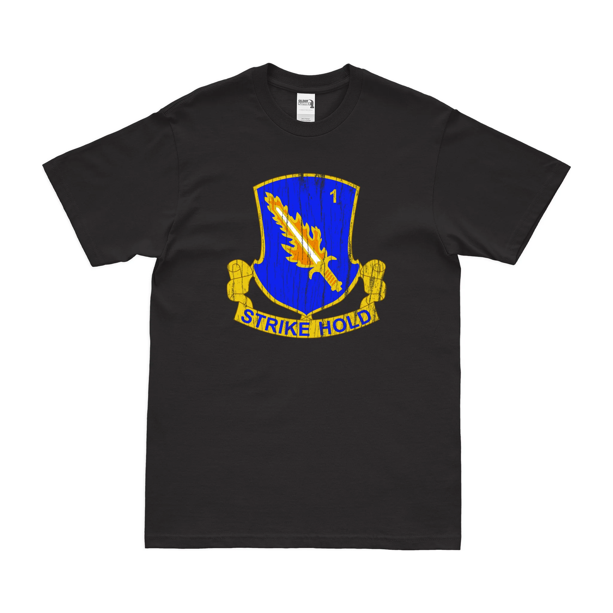 1-504 Infantry Regiment Logo T-Shirt - Image 3
