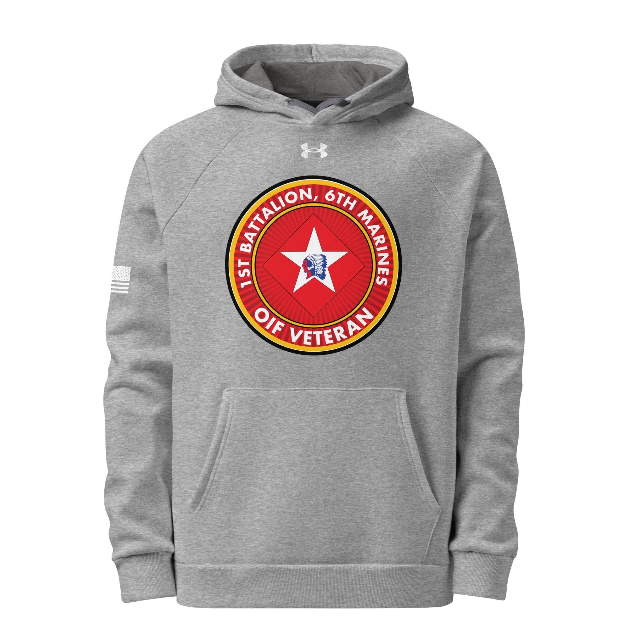 1/6 Marines OIF Veteran Under Armour® Hoodie - Image 9