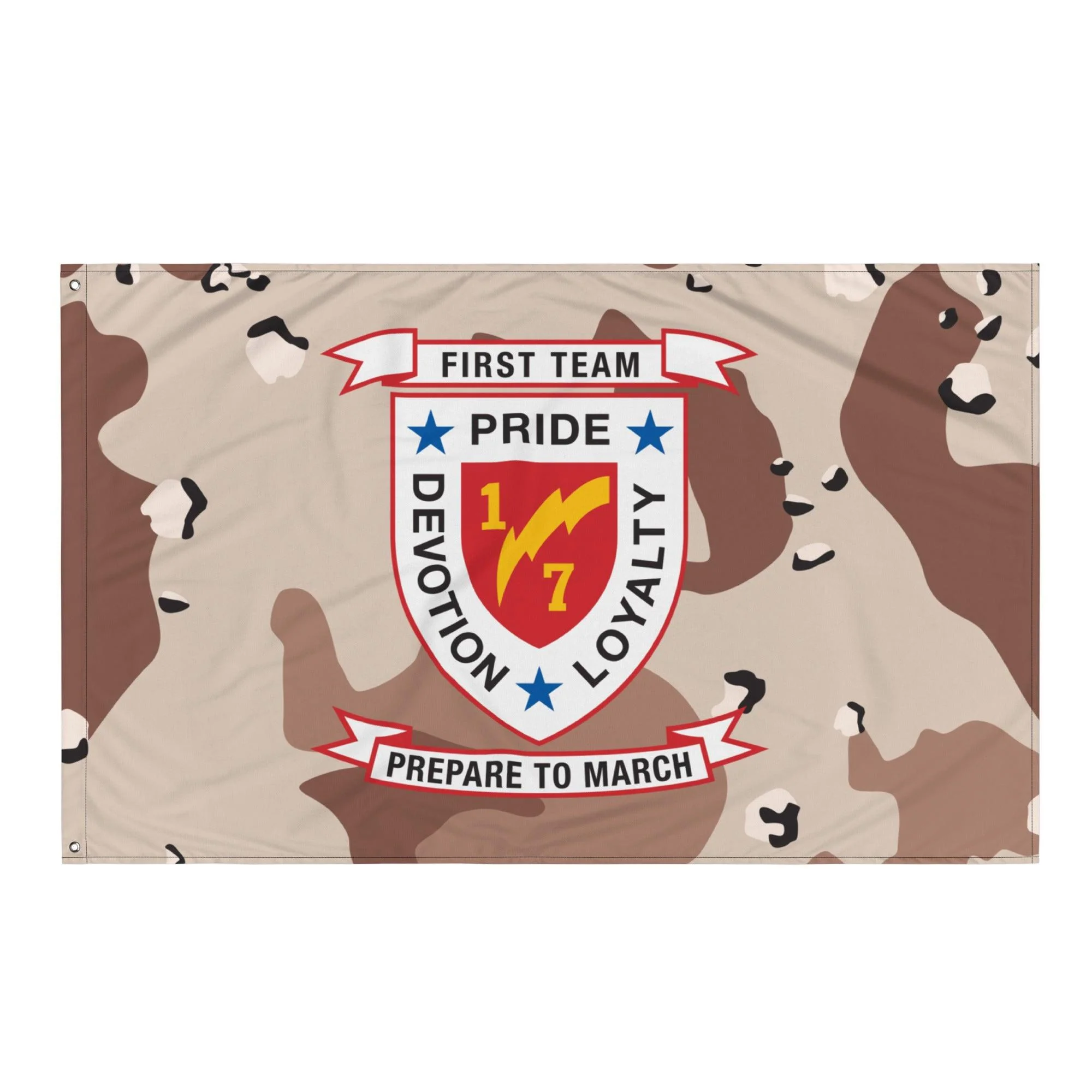 1/7 Marines Chocolate-Chip Camouflage Flag - Image 4