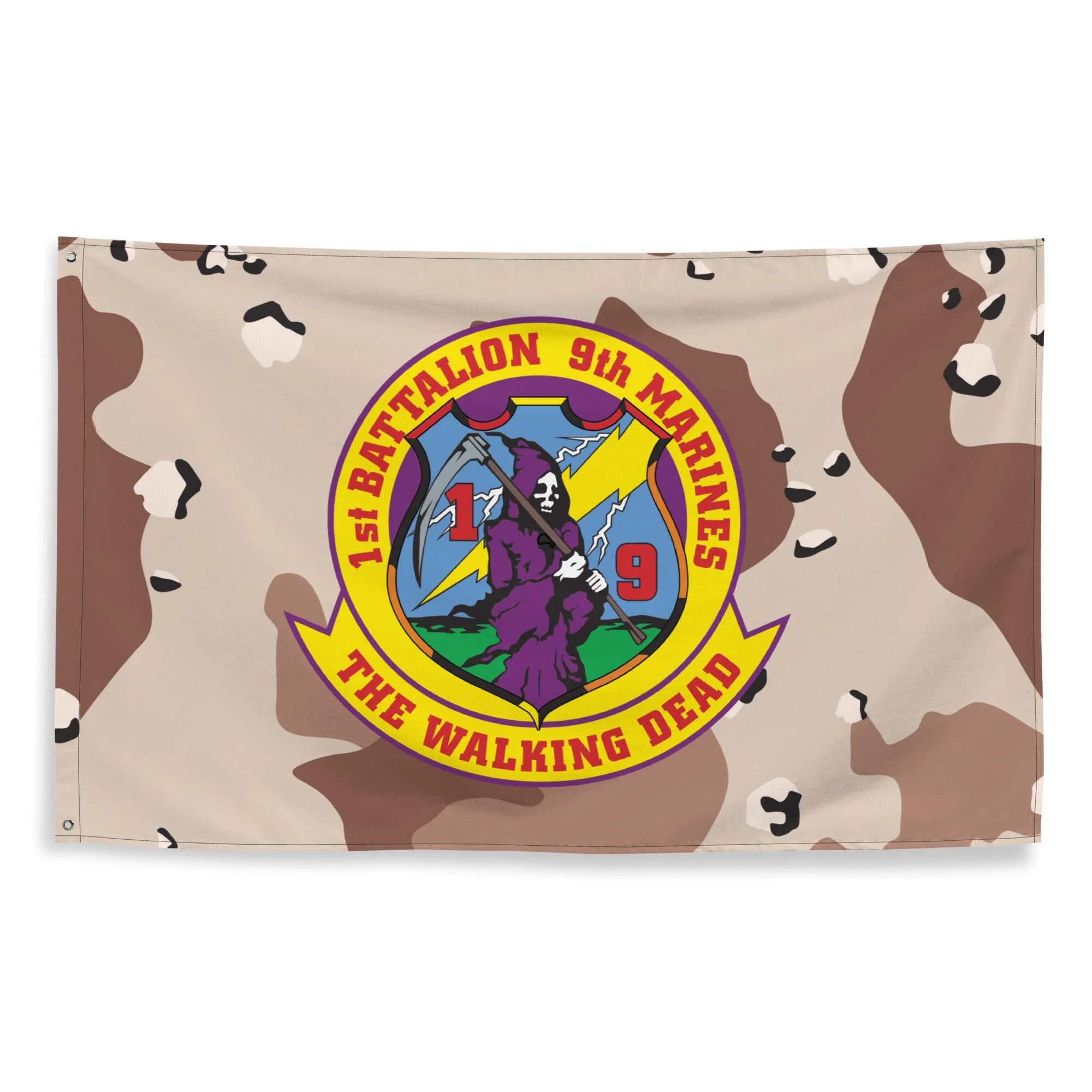 1/9 Marines Chocolate-Chip Camouflage Flag - Image 3