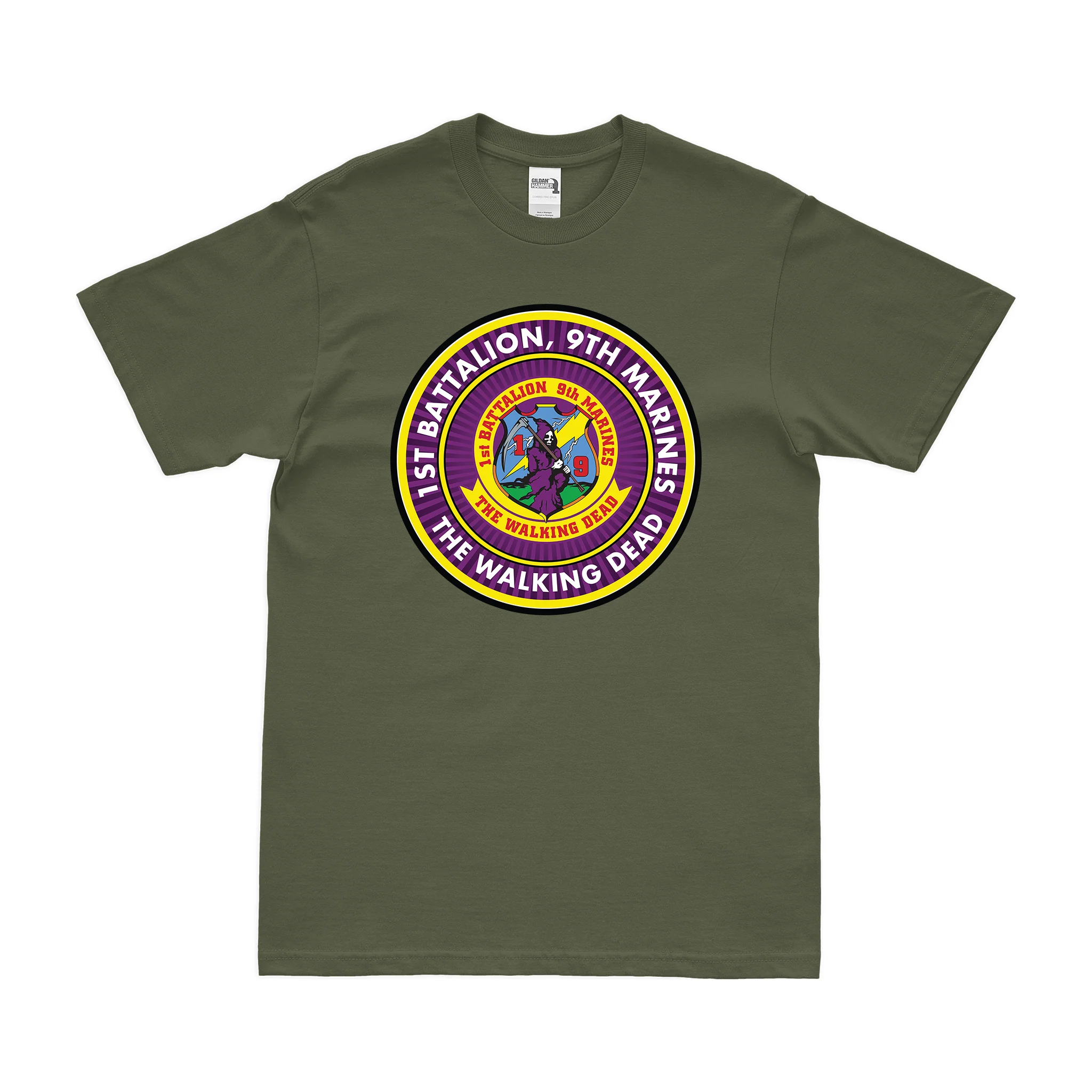1/9 Marines The Walking Dead Motto T-Shirt - Image 2