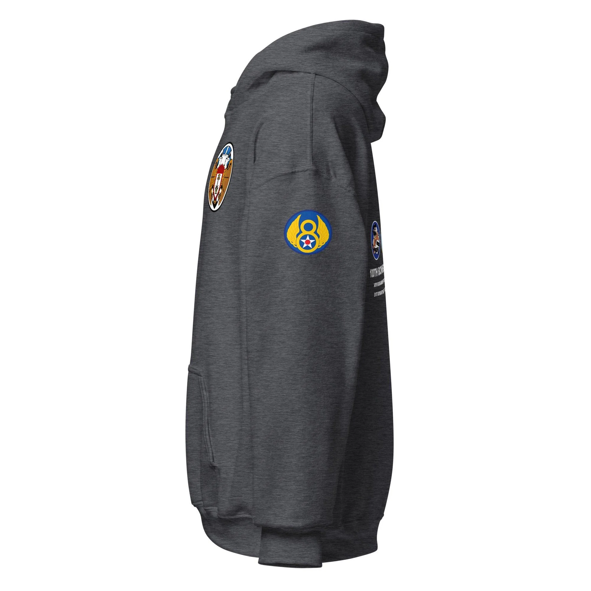 100th Bomb Group (H) Squadron Legacy WW2 Tribute Unisex Hoodie - Image 12
