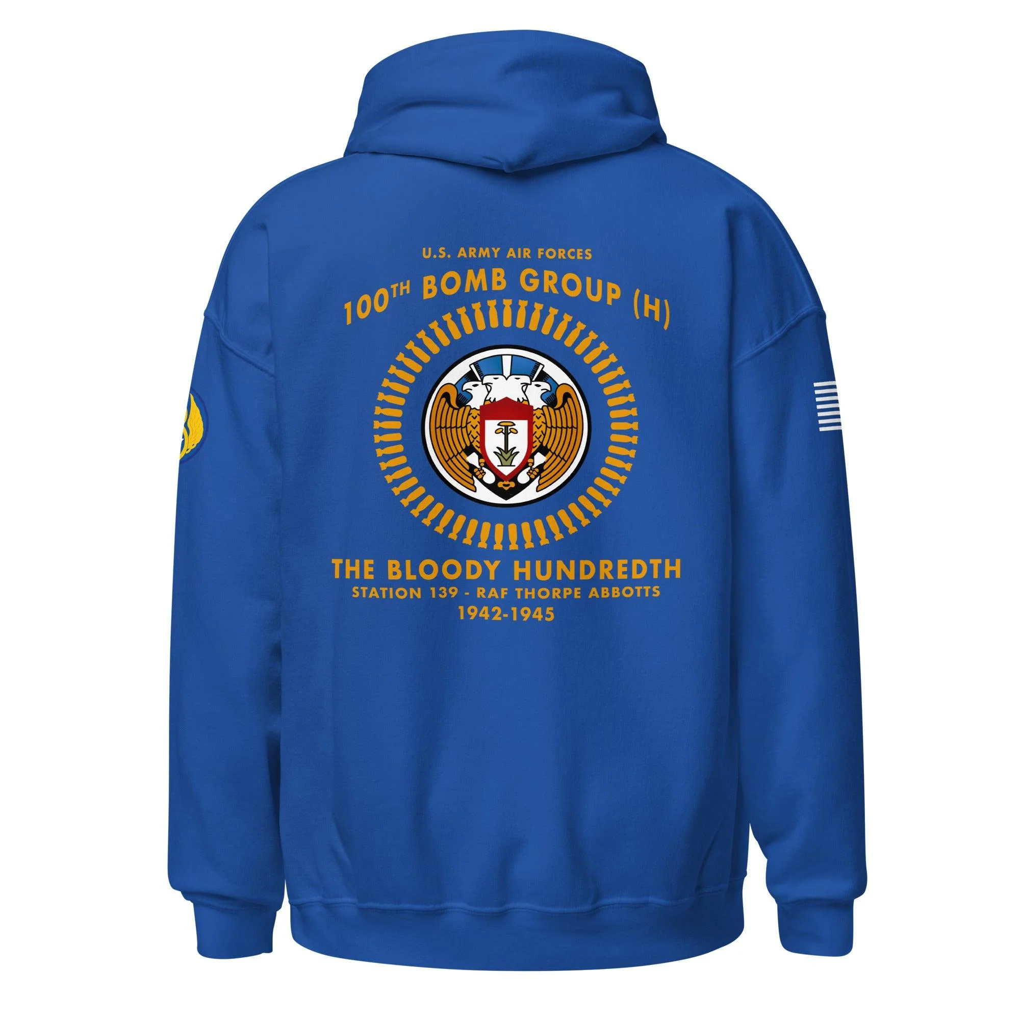 100th Bomb Group (Heavy) 'Bloody Hundredth' 8th Air Force Legacy Unisex Hoodie - Image 18