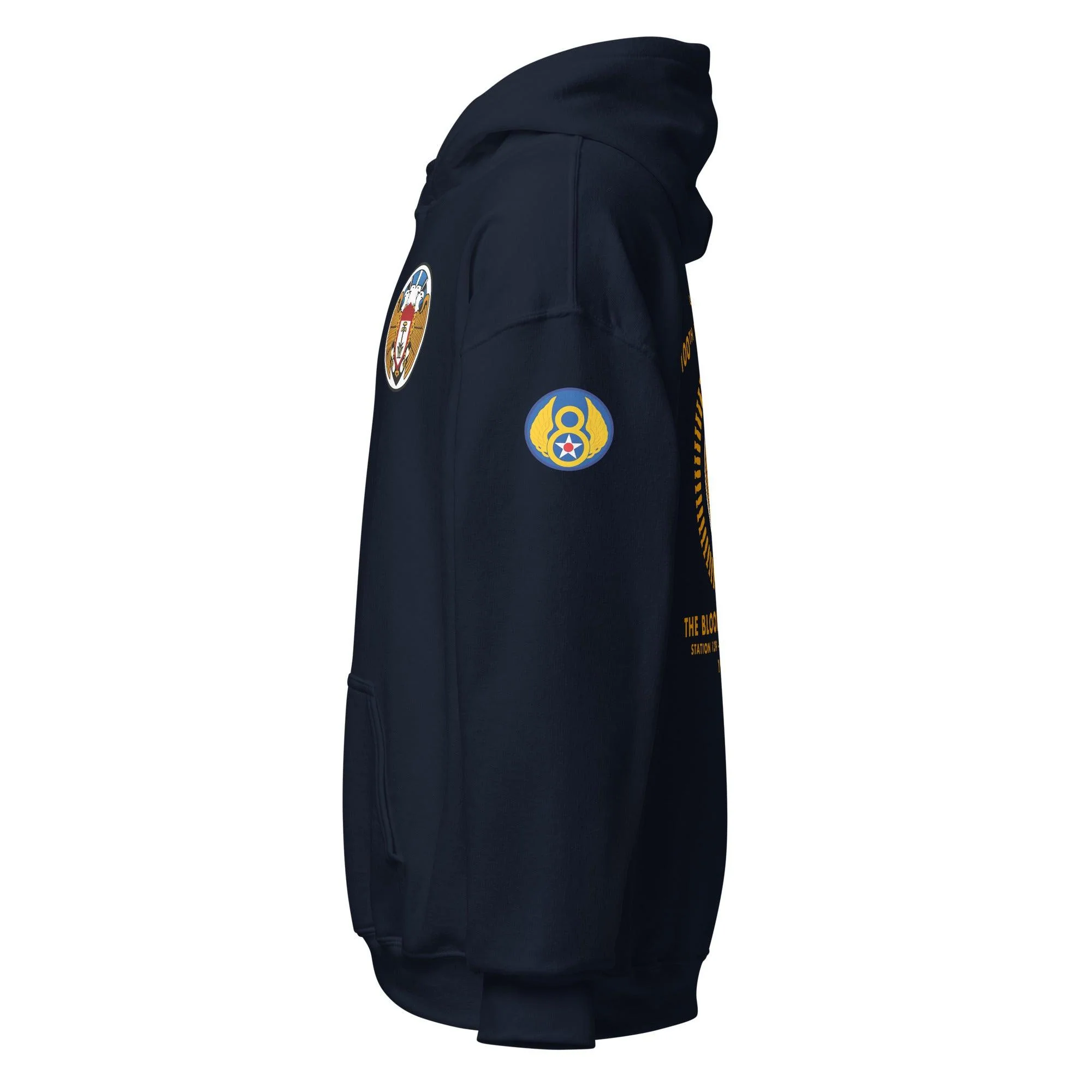 100th Bomb Group (Heavy) 'Bloody Hundredth' 8th Air Force Legacy Unisex Hoodie - Image 8