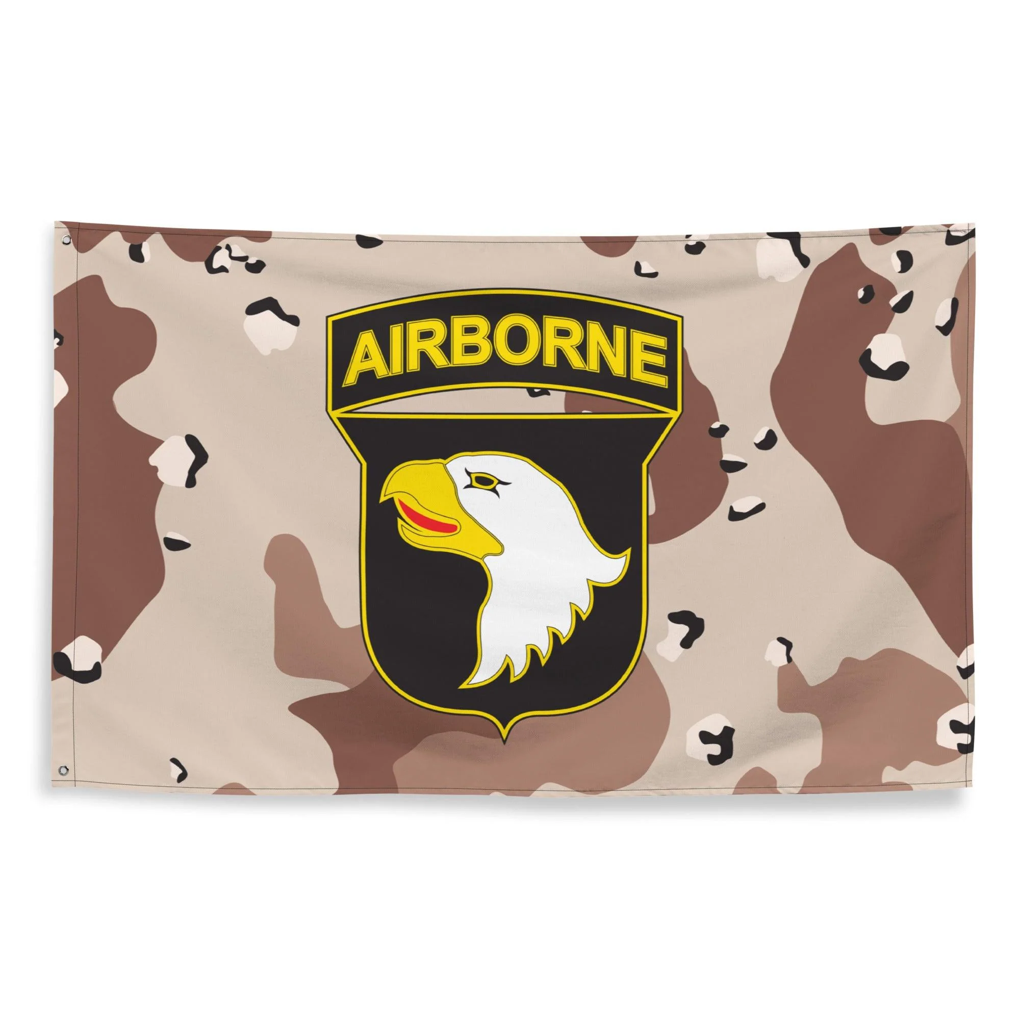 101st Airborne Division Chocolate-Chip Camo Flag - Image 3