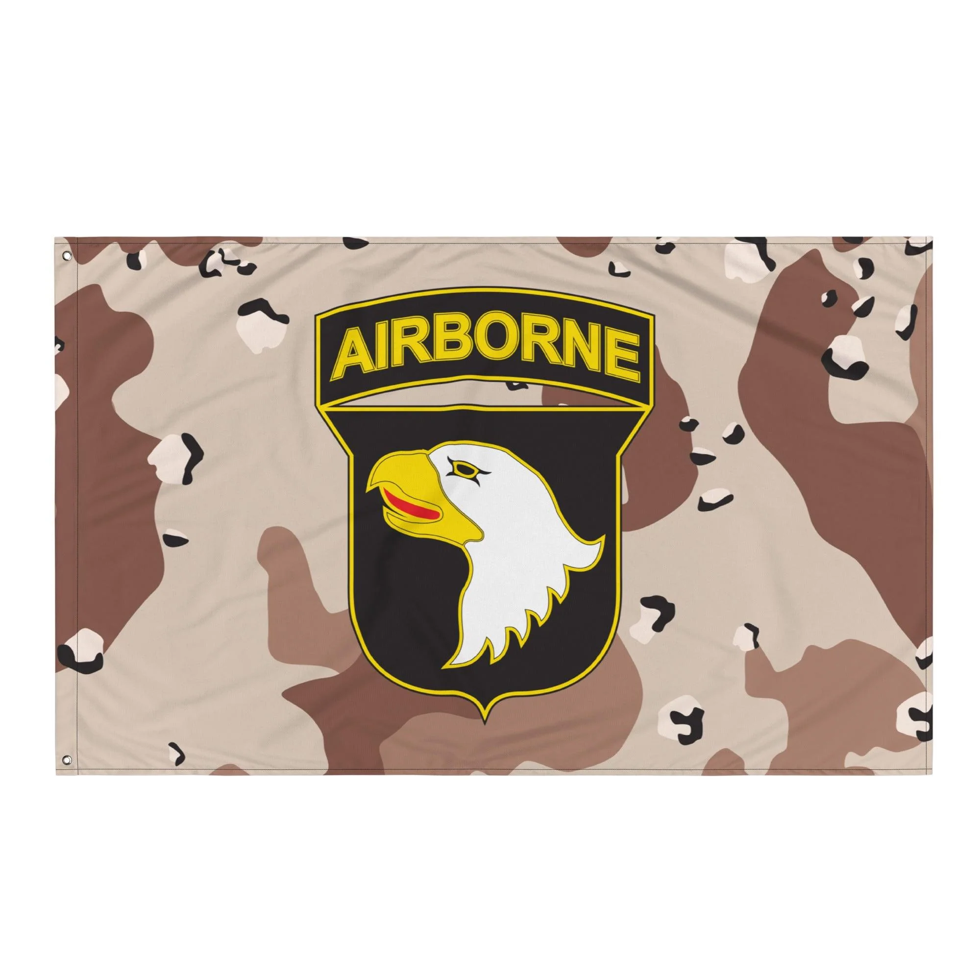 101st Airborne Division Chocolate-Chip Camo Flag - Image 4