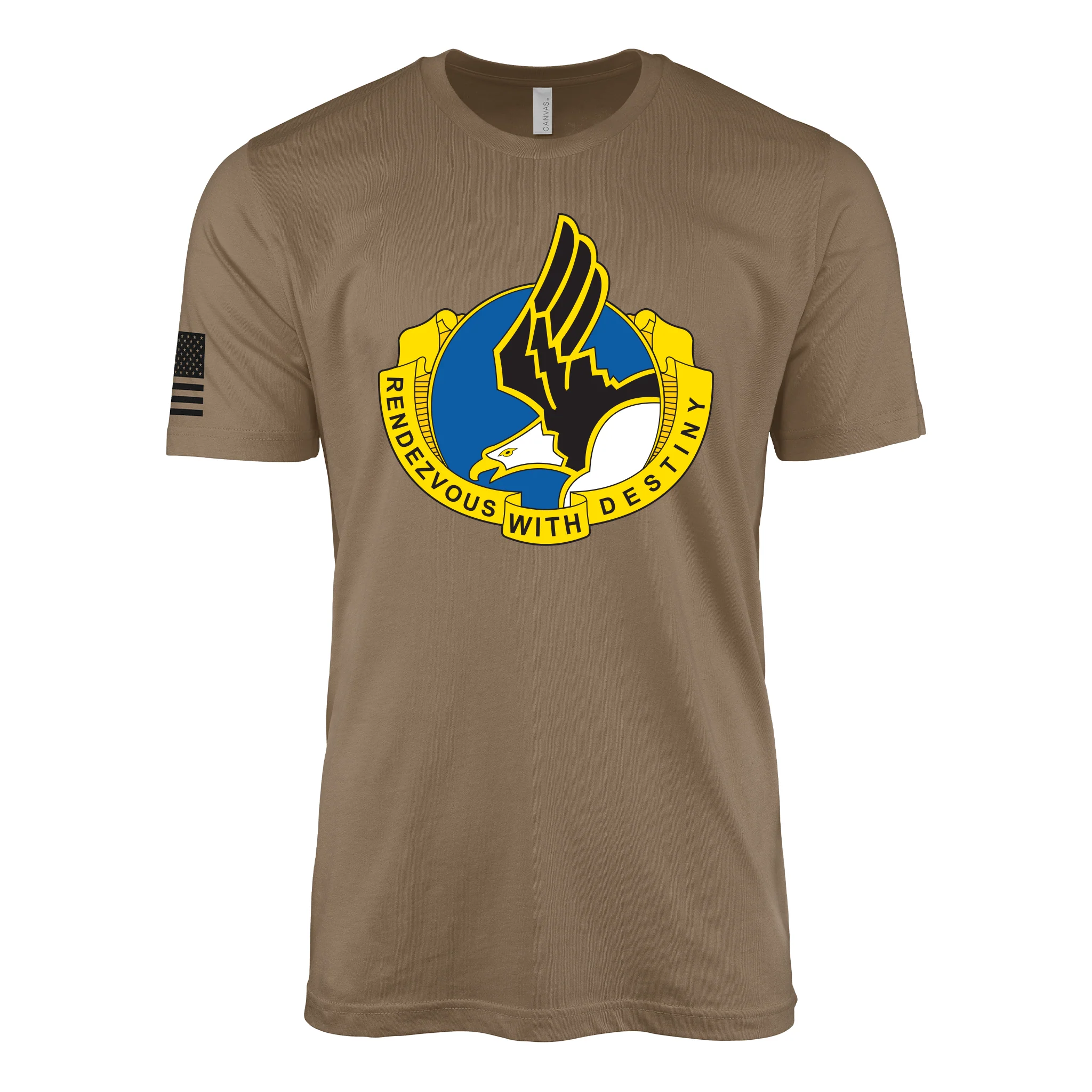 101st Airborne Division DUI Emblem T-Shirt - Image 4