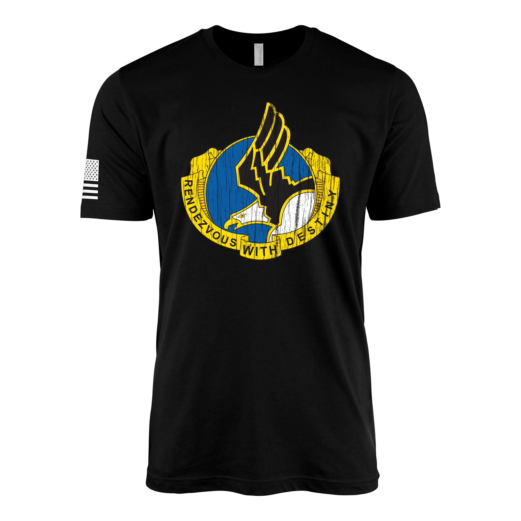 101st Airborne Division DUI Emblem T-Shirt - Image 5
