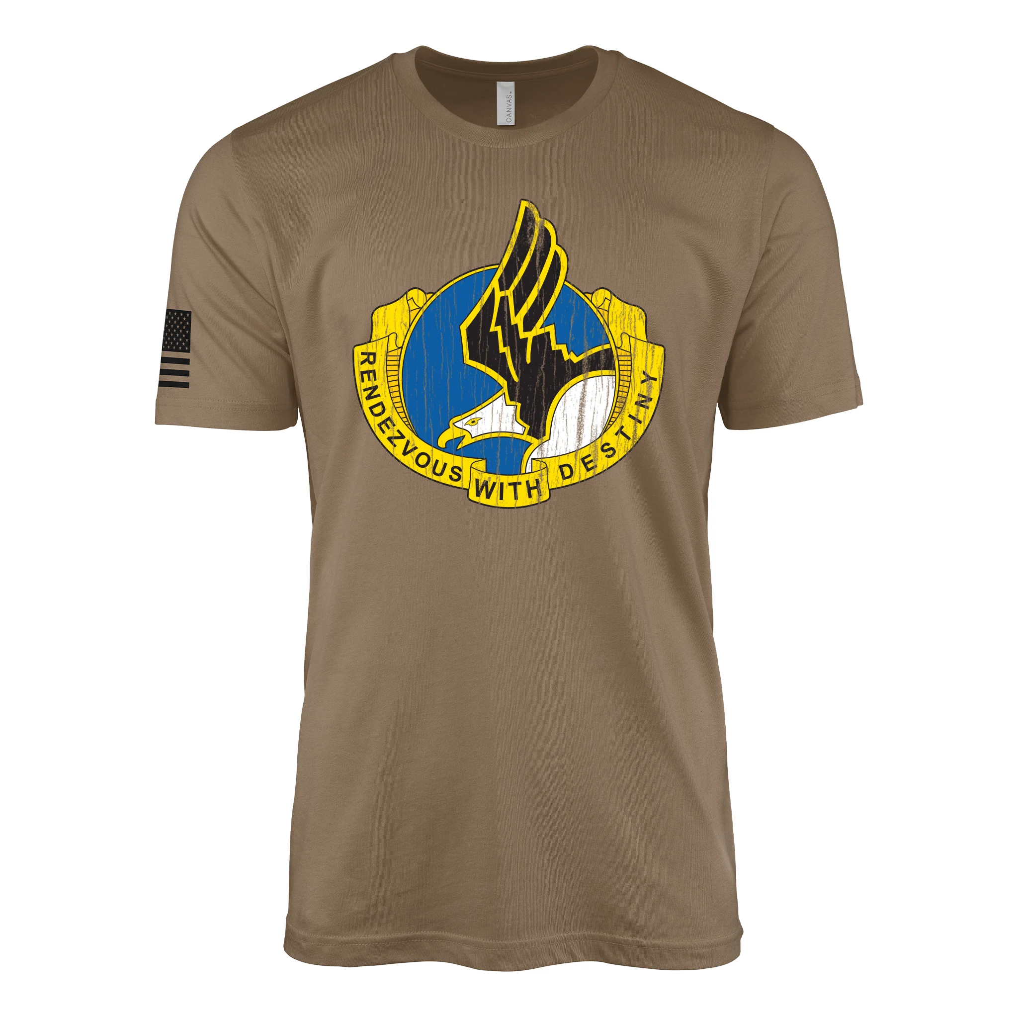101st Airborne Division DUI Emblem T-Shirt - Image 8