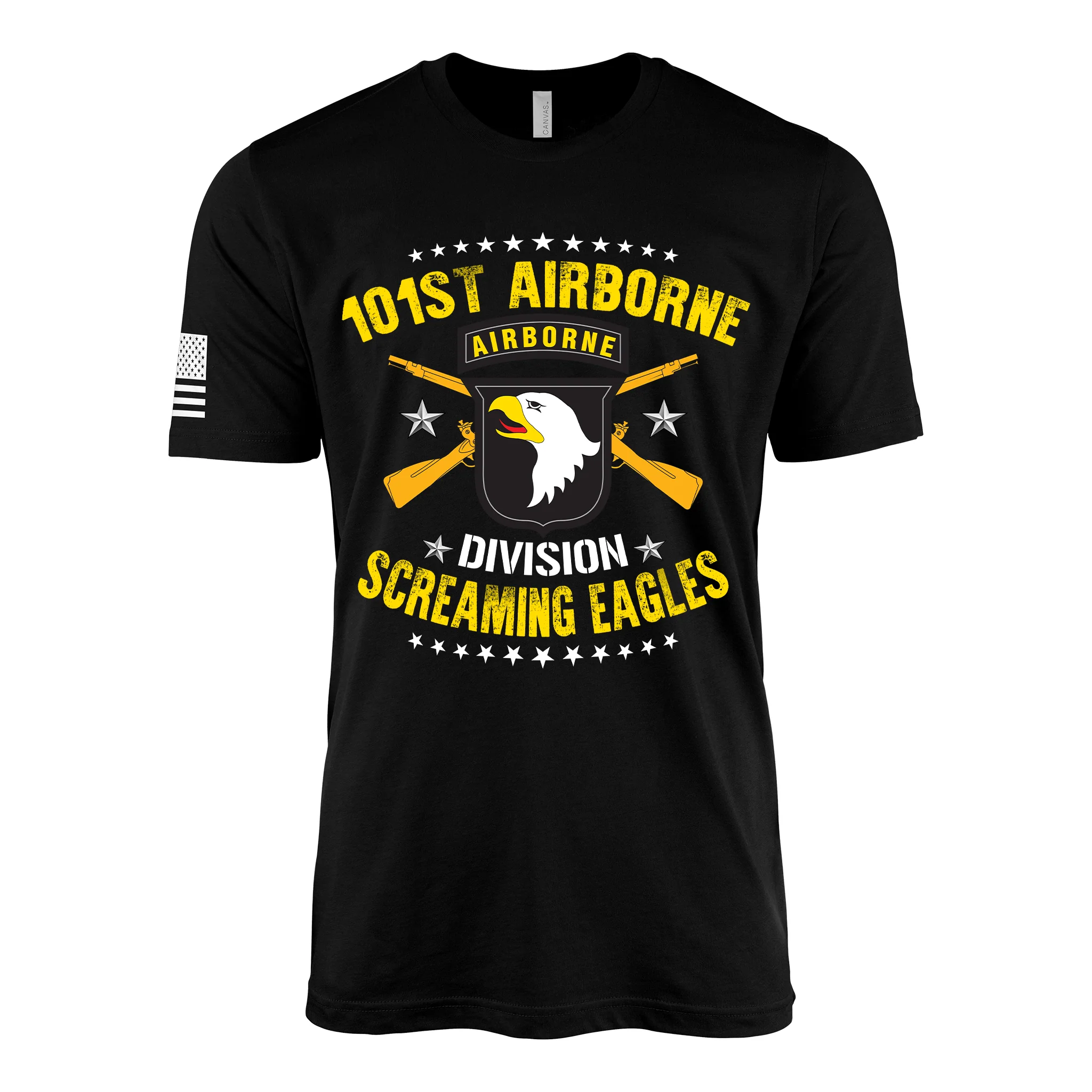 101st Airborne Division Graphic Moto T-Shirt - Image 3