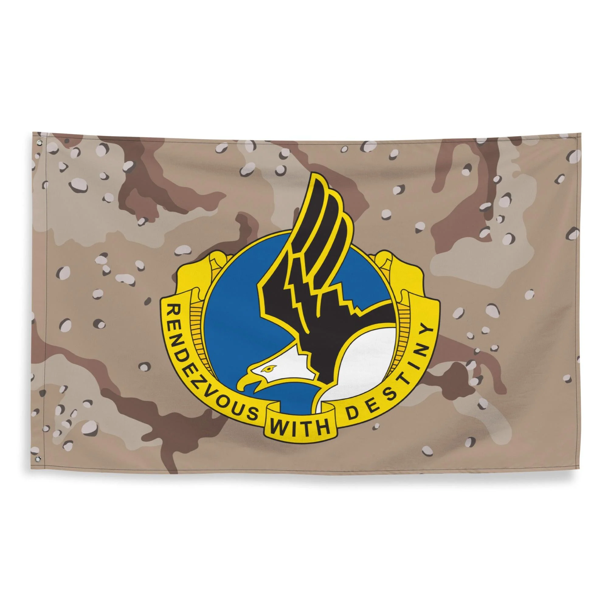 101st Airborne Division Insignia Desert Camo Flag - Image 3