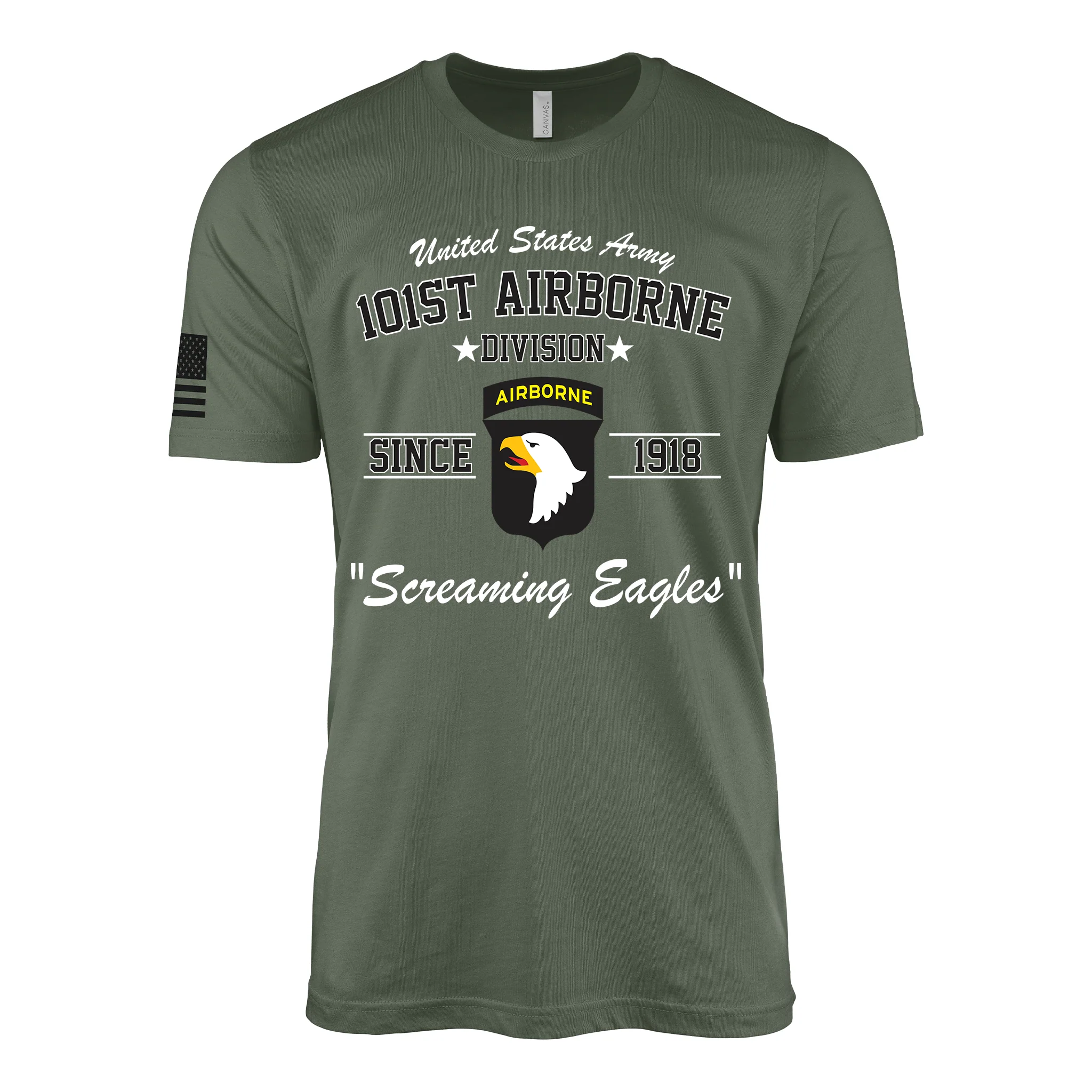 101st Airborne Division Since 1918 Legacy T-Shirt - Image 2