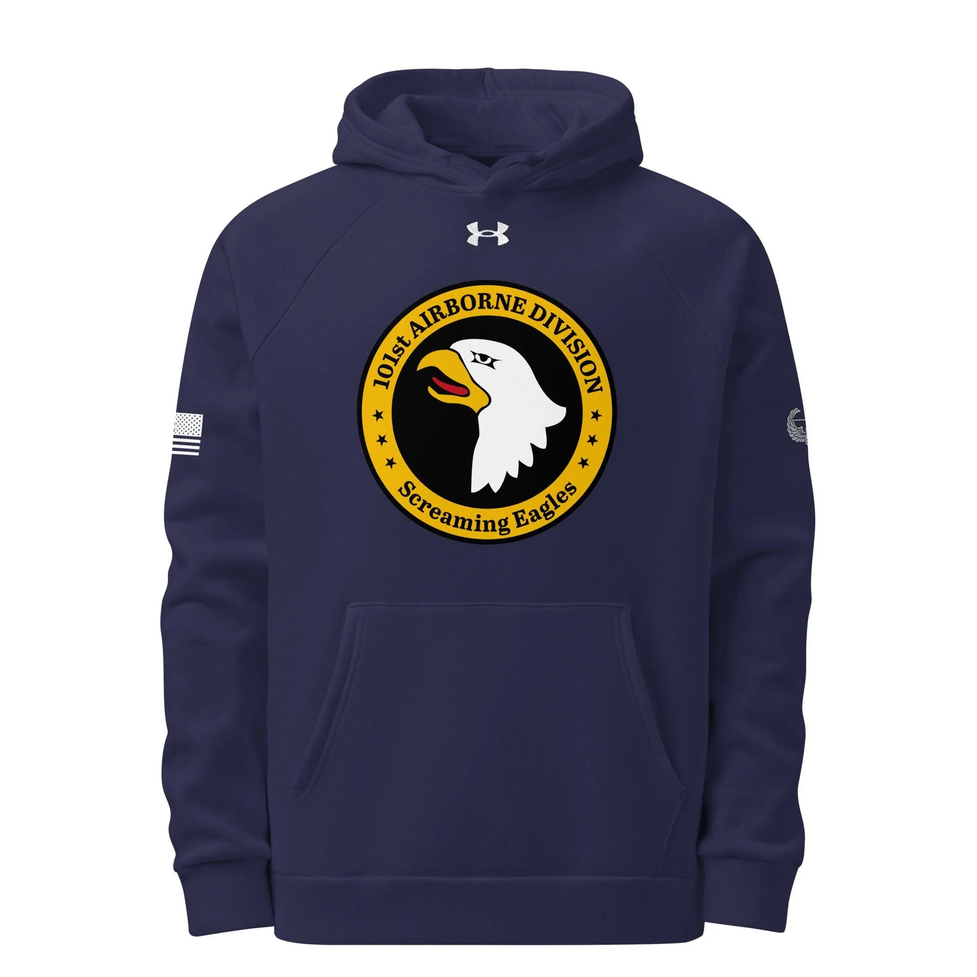 101st Airborne Screaming Eagles Unisex Under Armour® Hoodie - Image 5