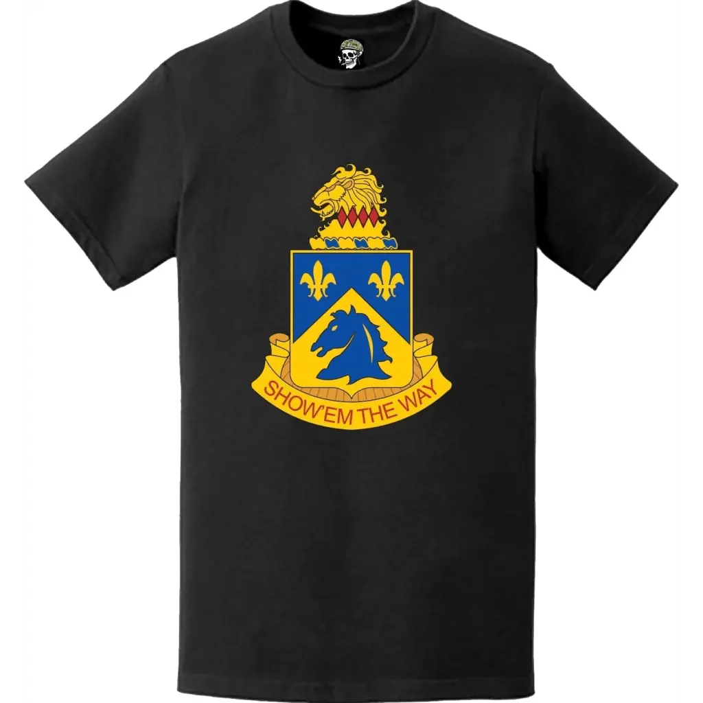 102nd Cavalry Regiment Logo Emblem T-Shirt