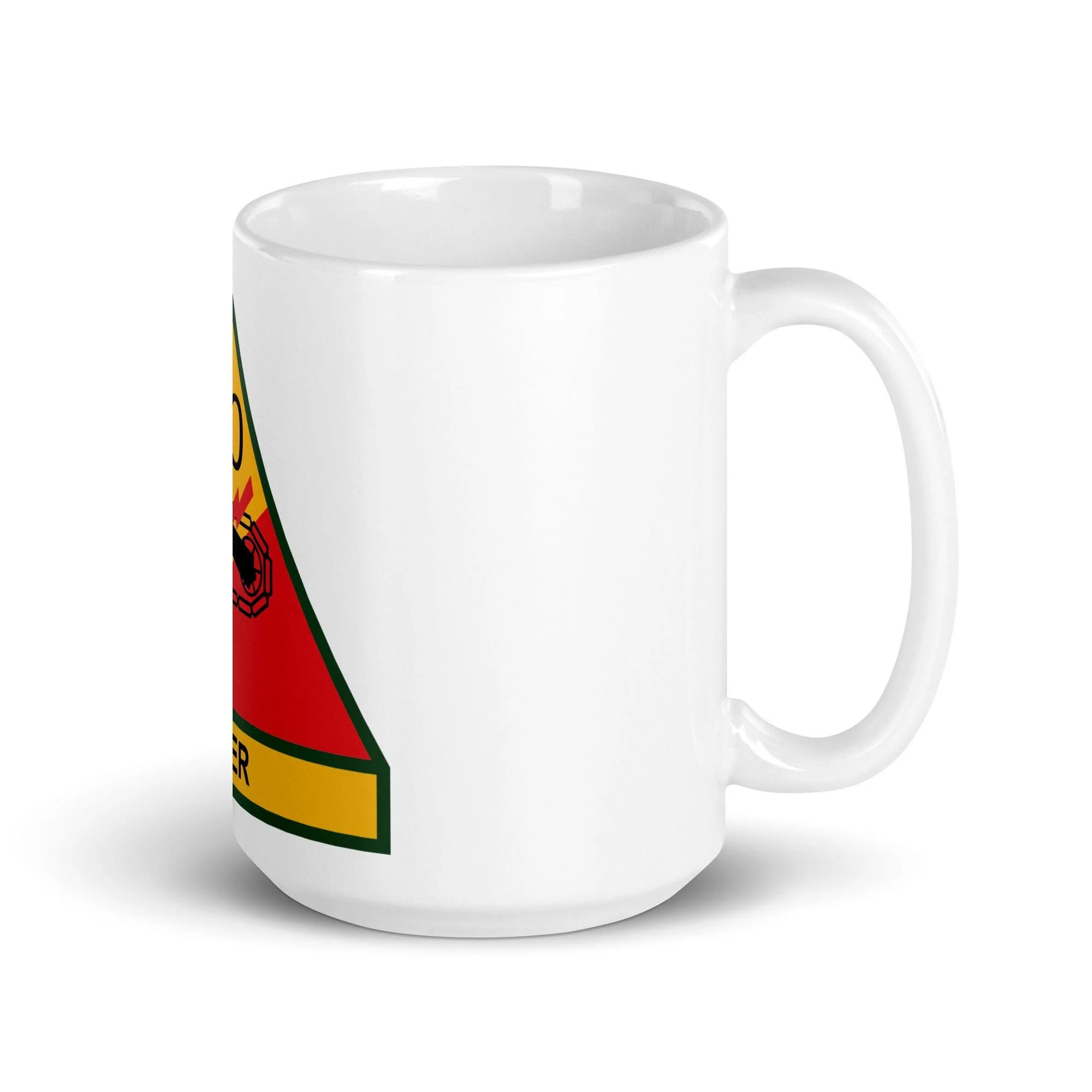 10th Armored Division White Coffee Mug - Image 6