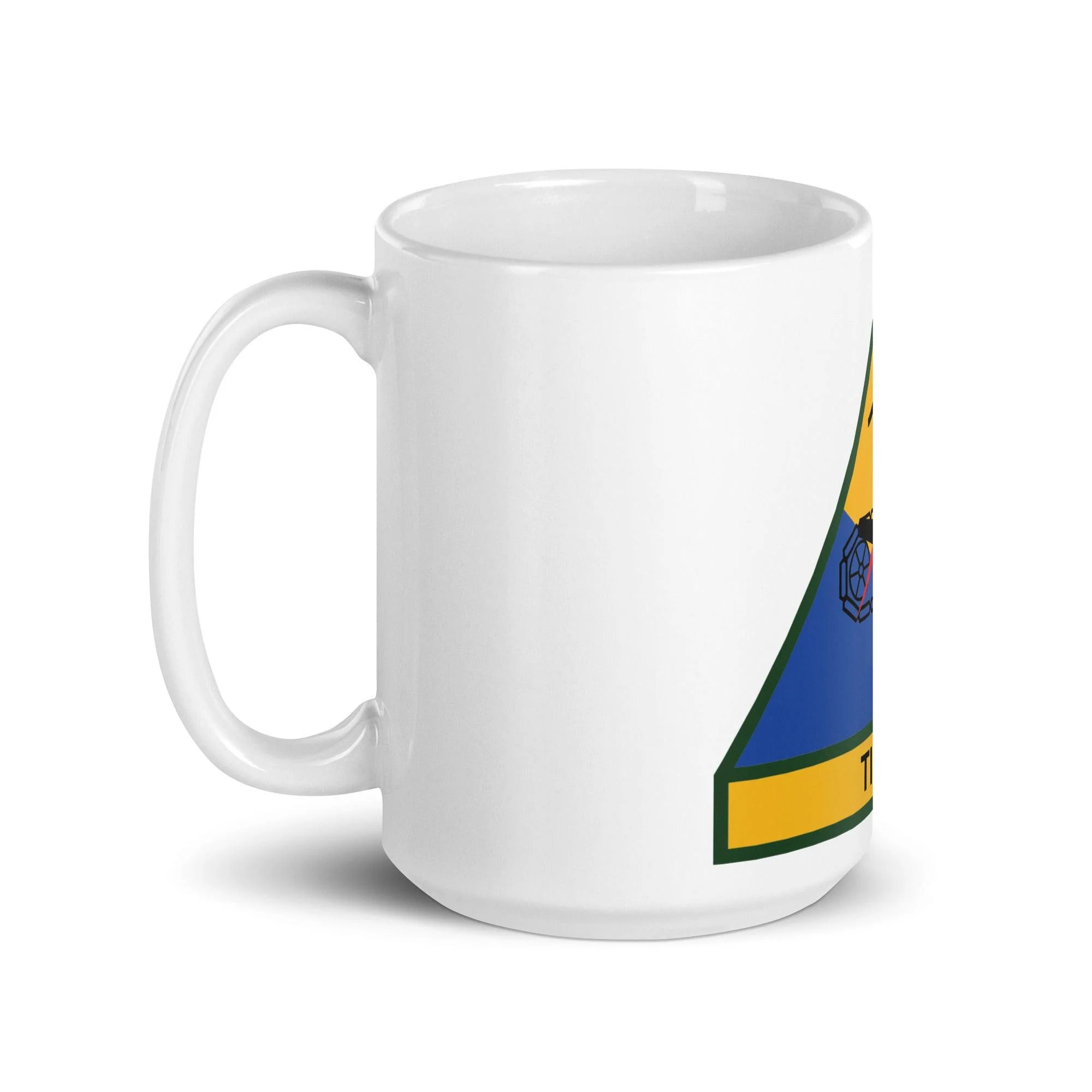 10th Armored Division White Coffee Mug - Image 7