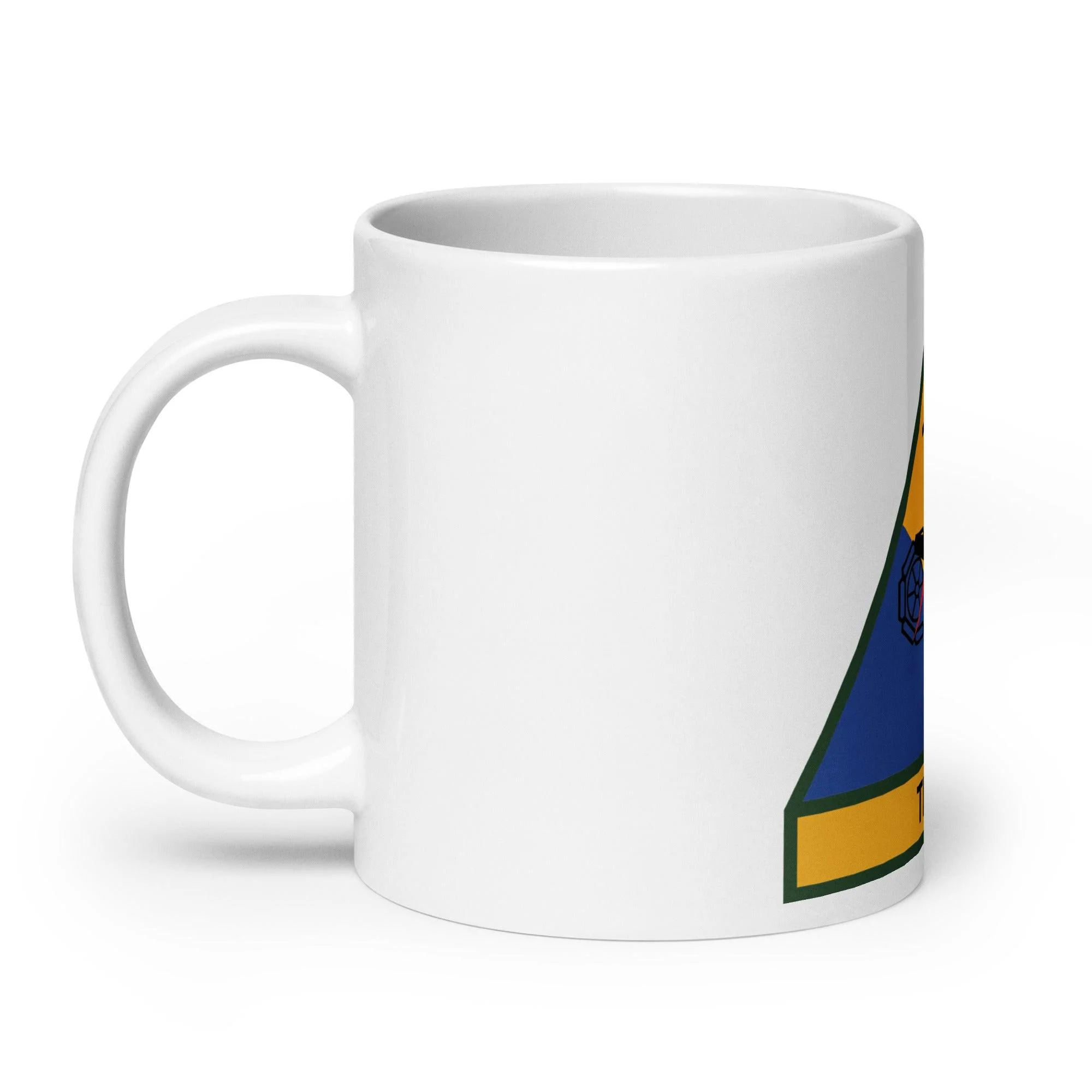 10th Armored Division White Coffee Mug - Image 8