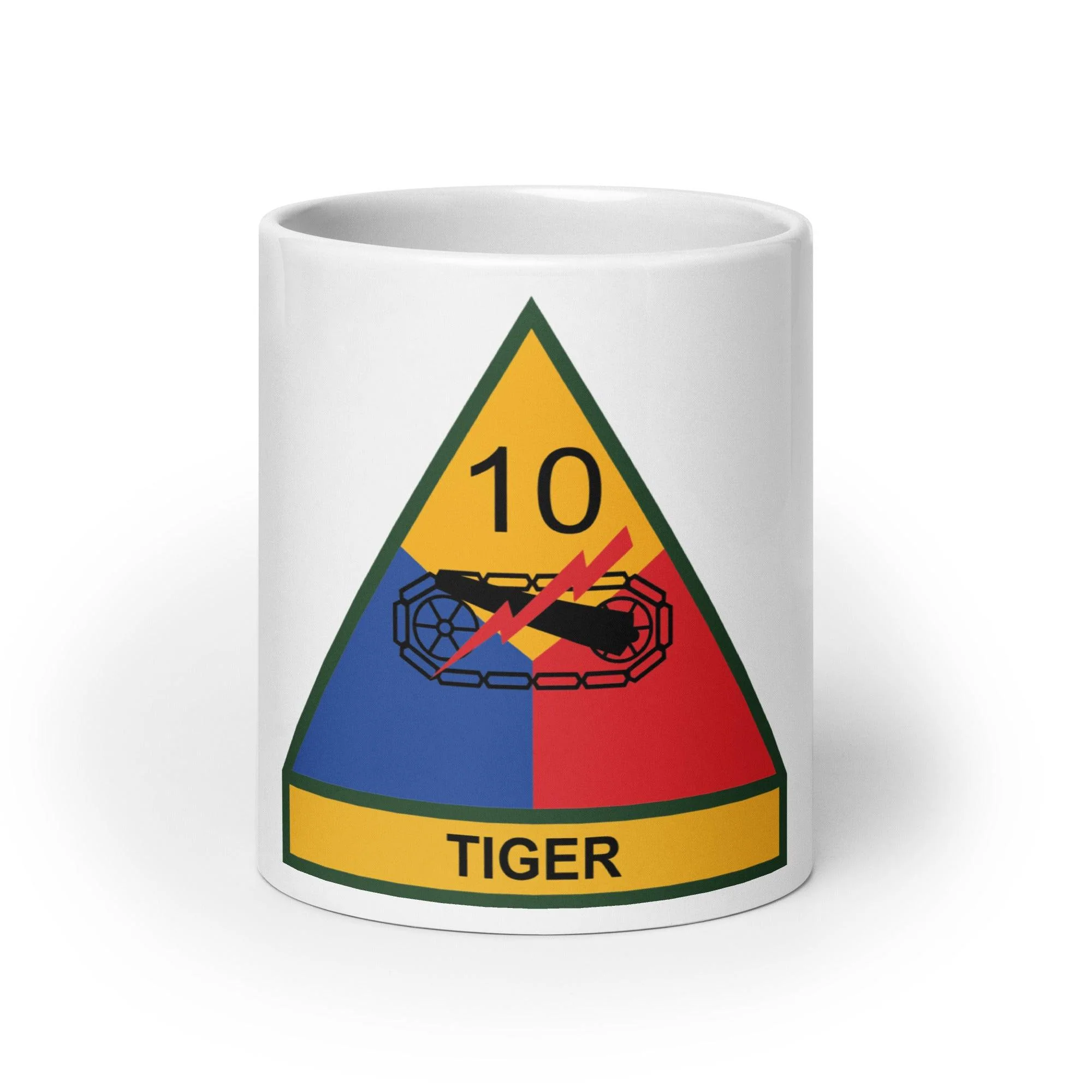 10th Armored Division White Coffee Mug - Image 9