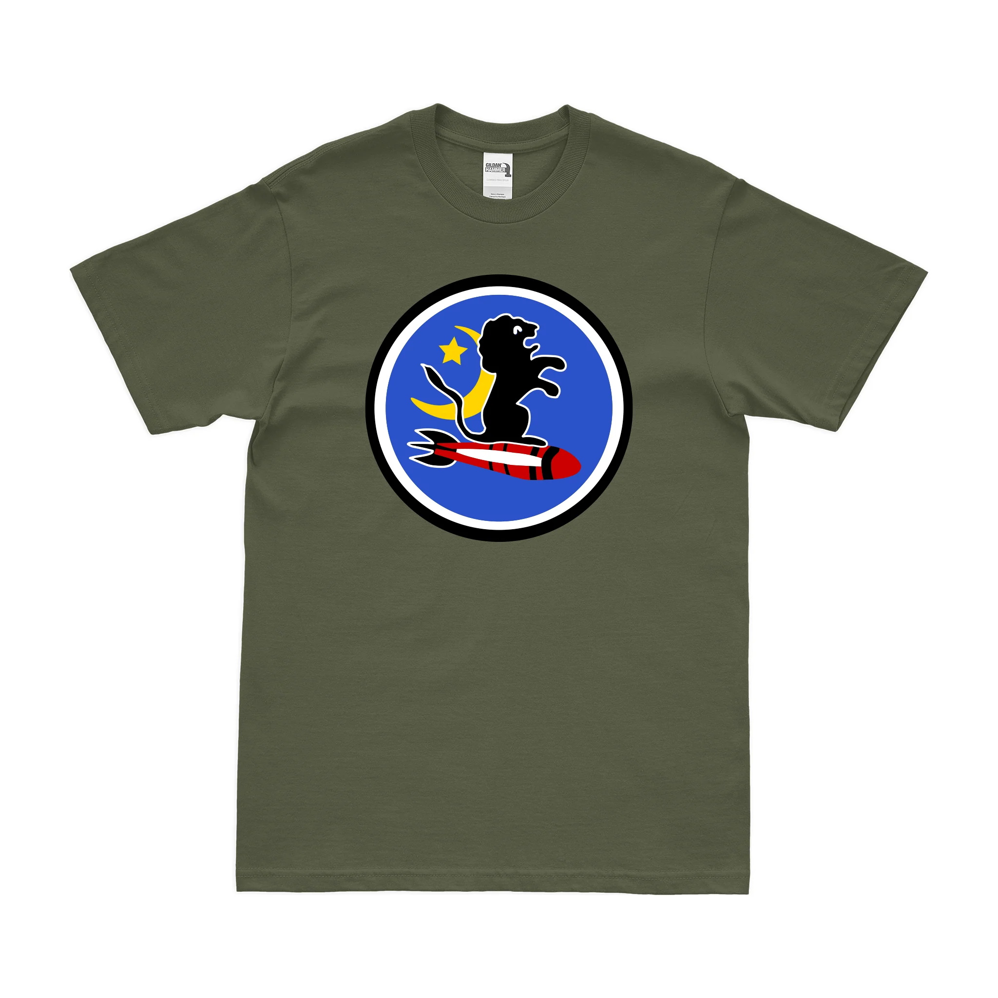 10th Bombardment Squadron WW2 USAAF T-Shirt - Image 2