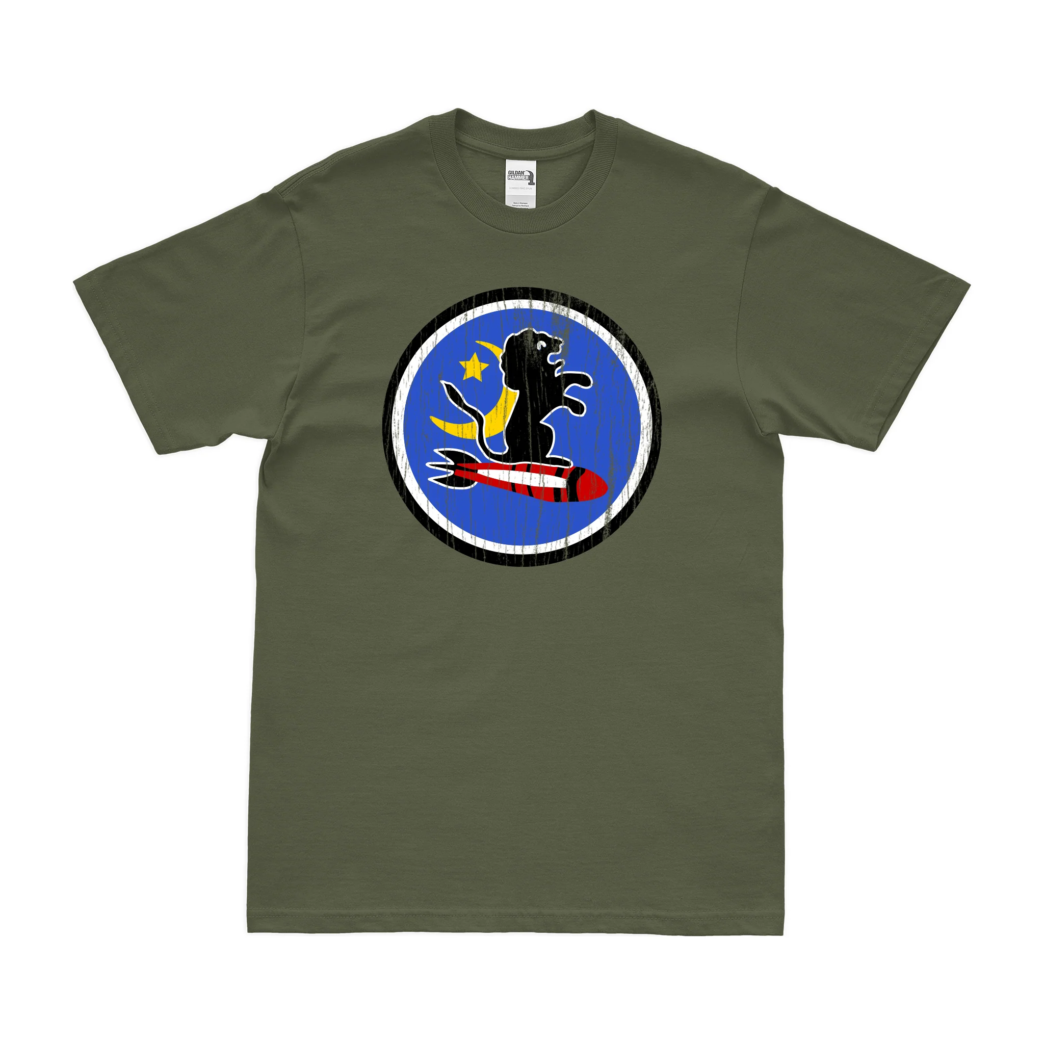 10th Bombardment Squadron WW2 USAAF T-Shirt - Image 4