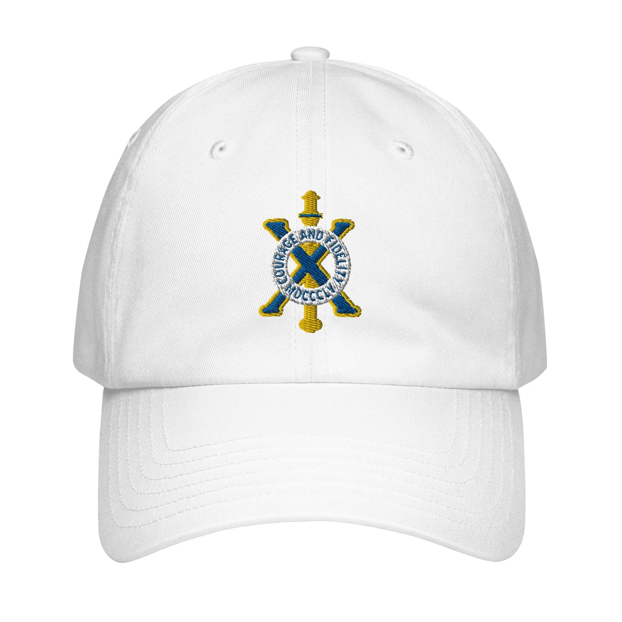 10th Infantry Regiment Embroidered Under Armour® Dad Hat - Image 17