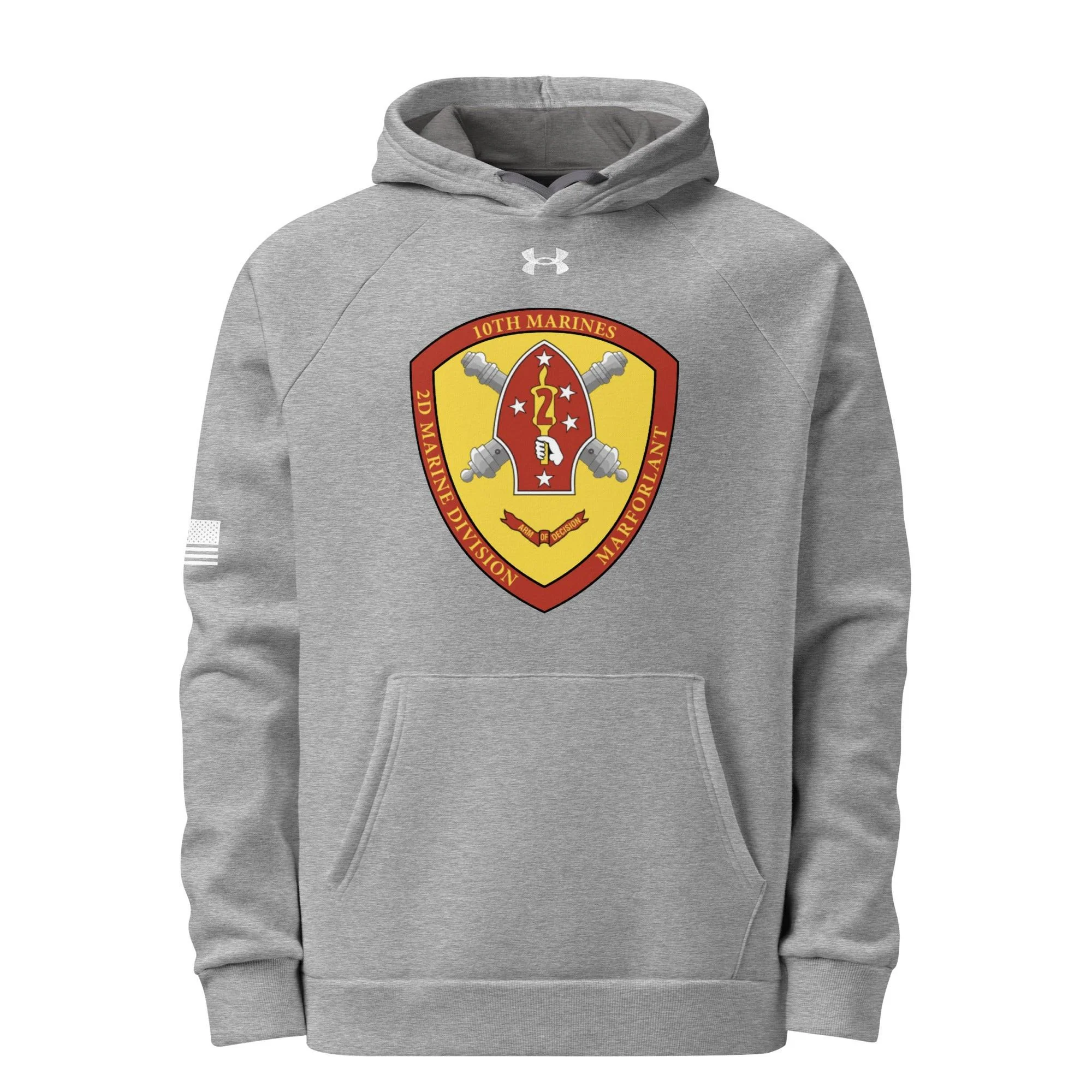 10th Marine Regiment Under Armour® Hoodie - Image 9