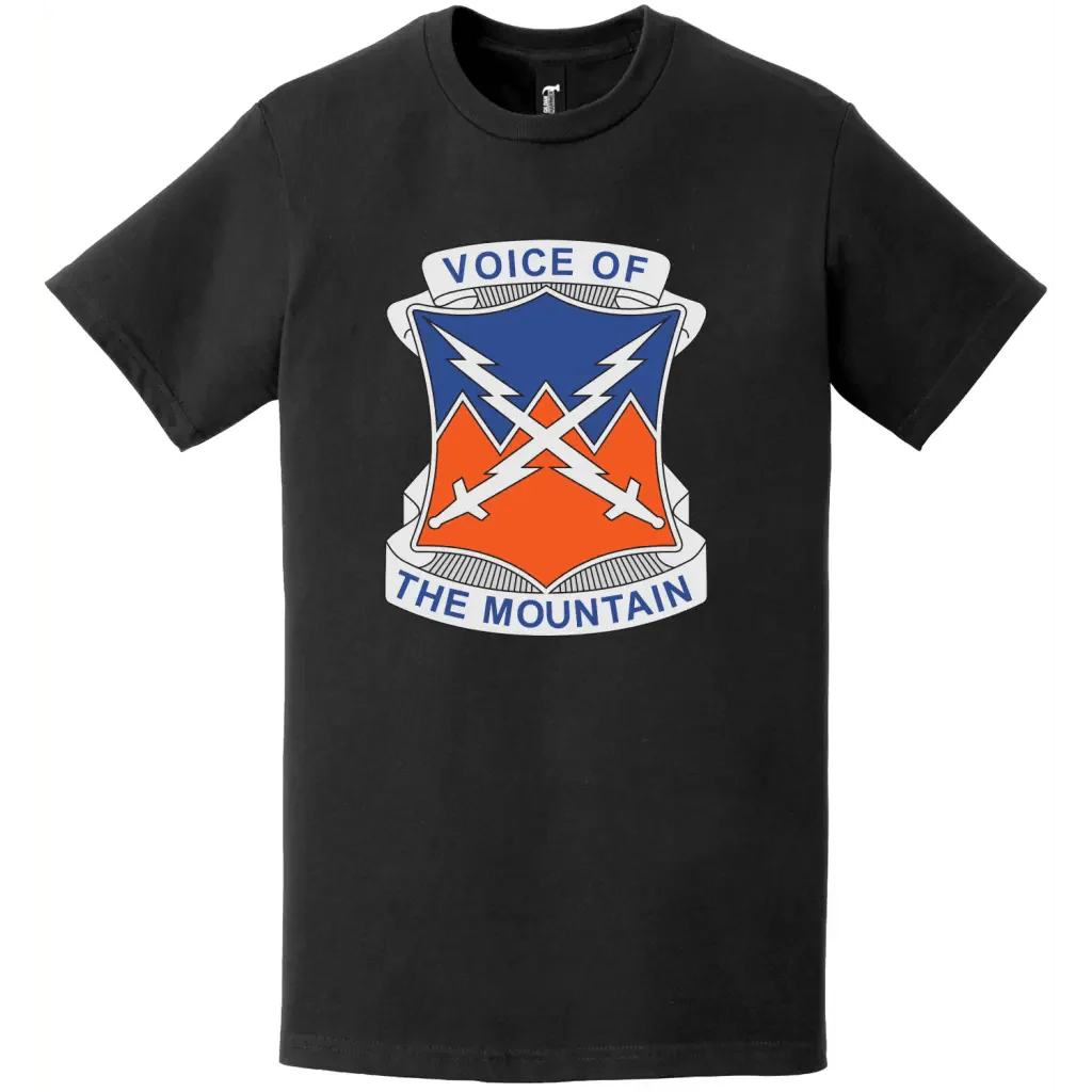 10th Signal Battalion DUI Logo Emblem Insignia T-Shirt