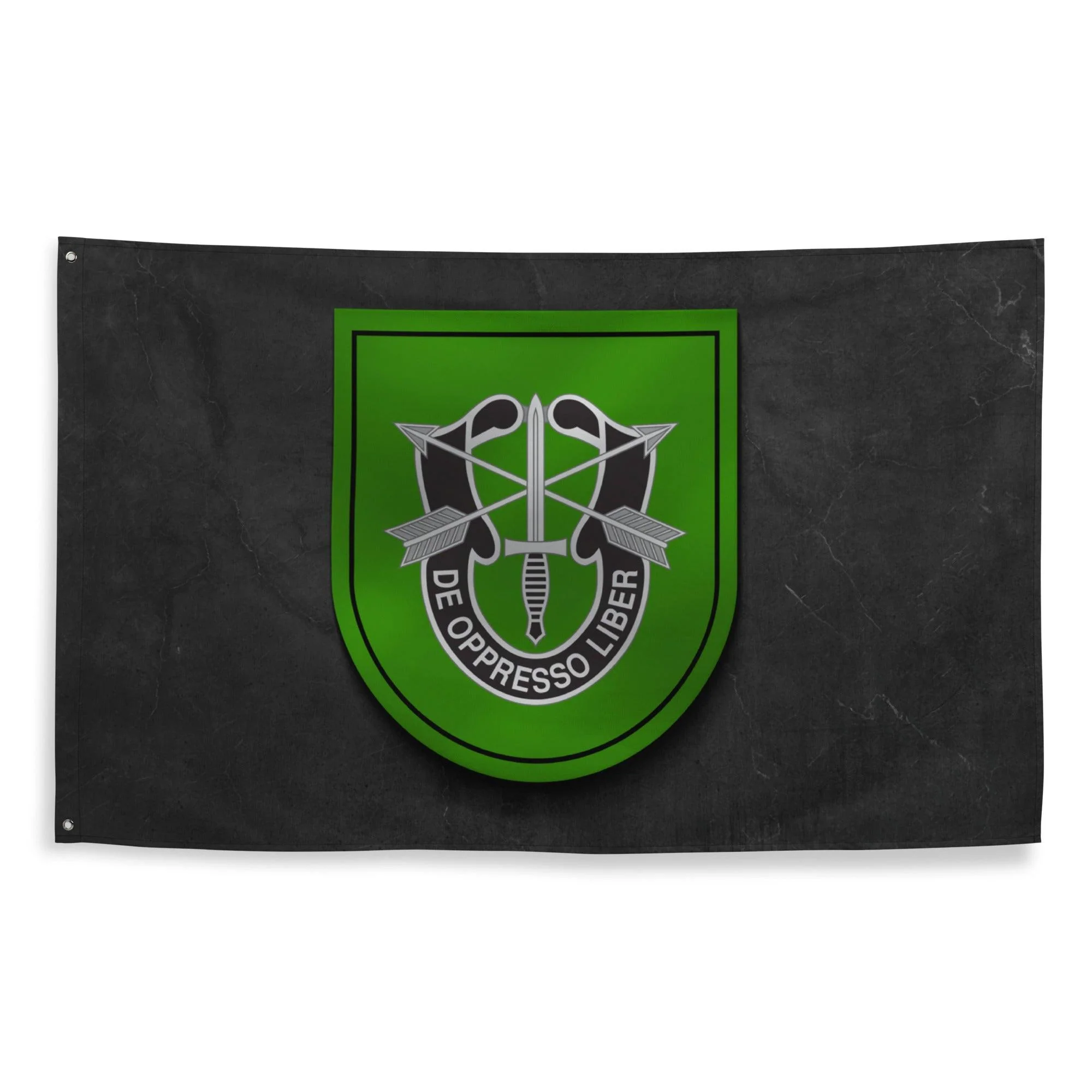 U.S. Army 10th Special Forces Group (10th SFG) Beret Flash Flag - Image 4