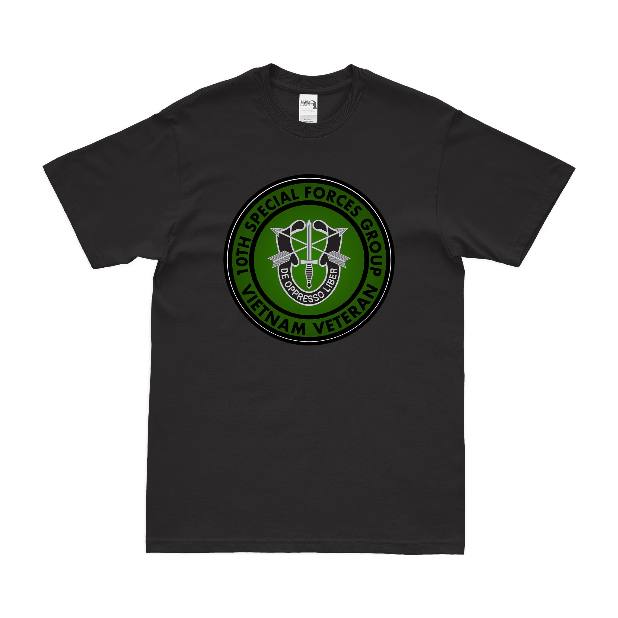 10th Special Forces Group (10th SFG) Vietnam Veteran T-Shirt