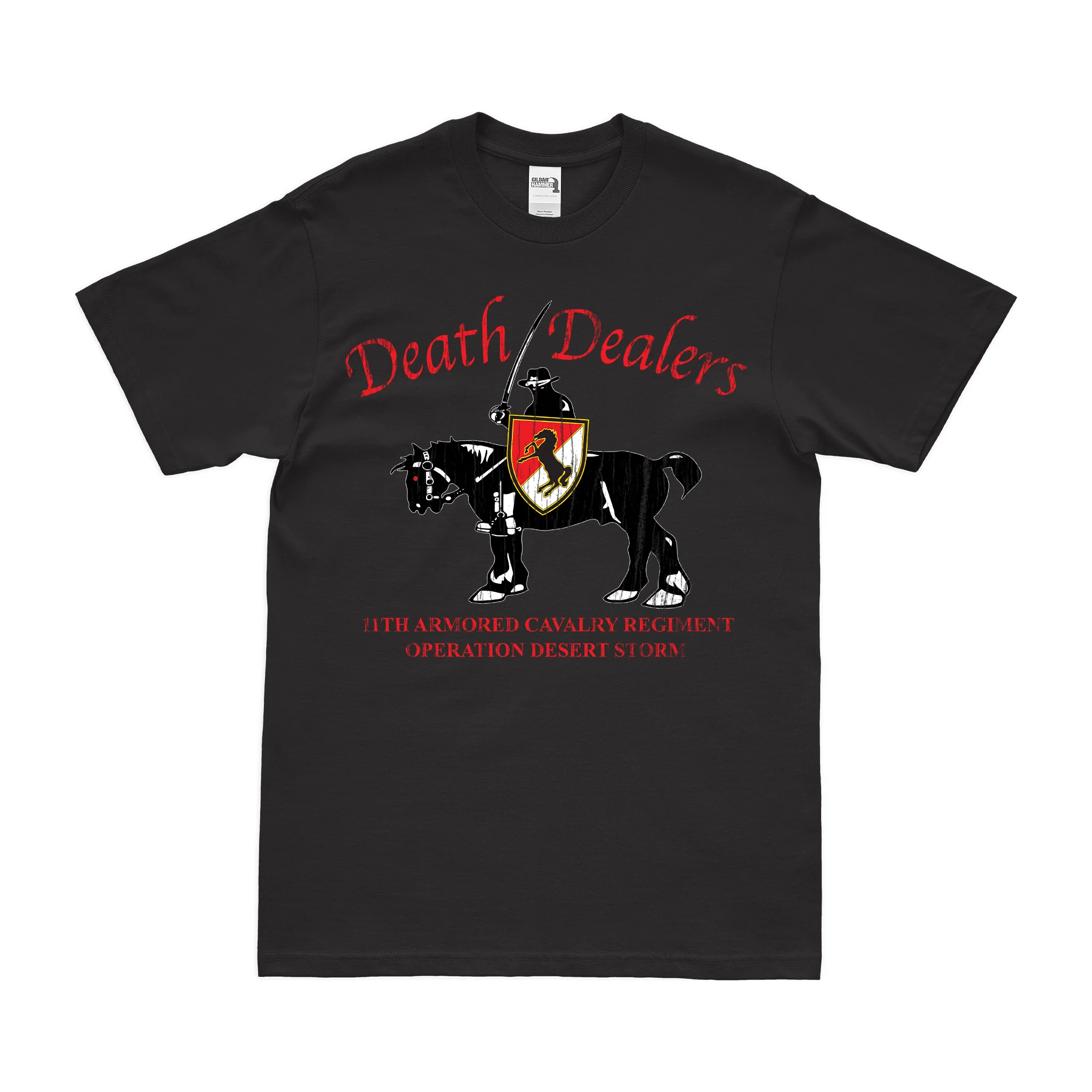11th ACR 'Death Dealers' Desert Storm T-Shirt - Image 3