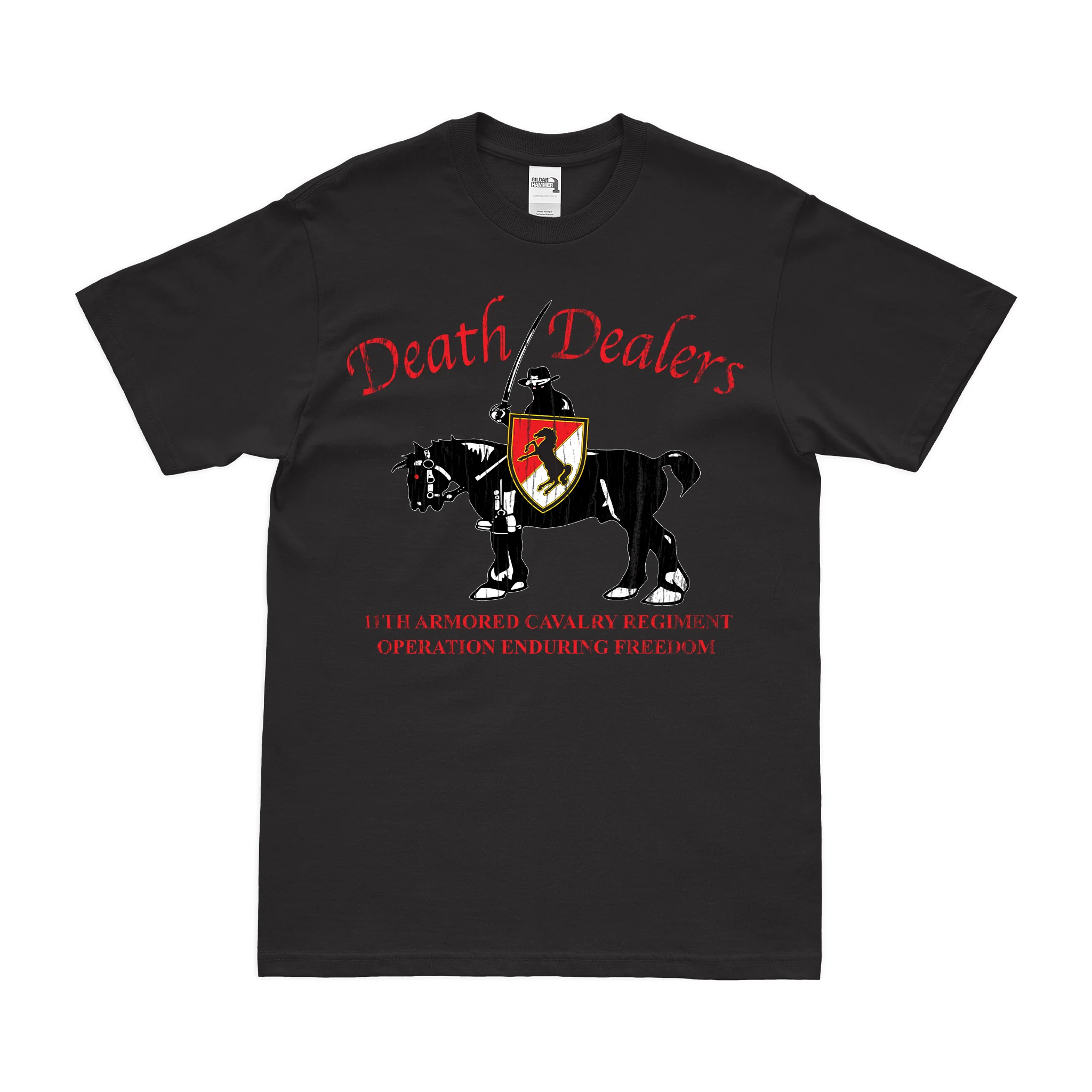 11th ACR 'Death Dealers' Operation Enduring Freedom T-Shirt - Image 3