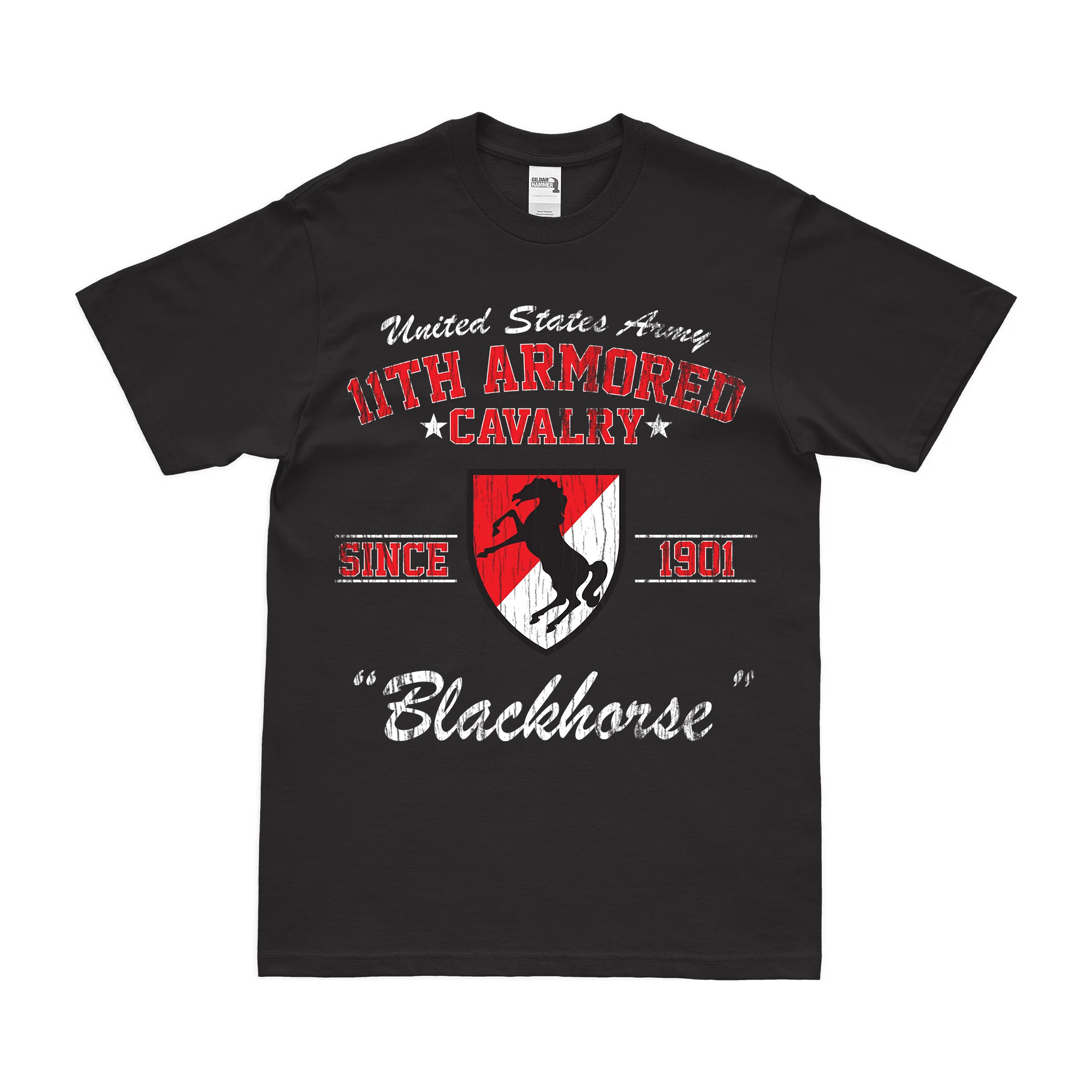 11th ACR Since 1901 'Blackhorse' Legacy Tribute T-Shirt - Image 3