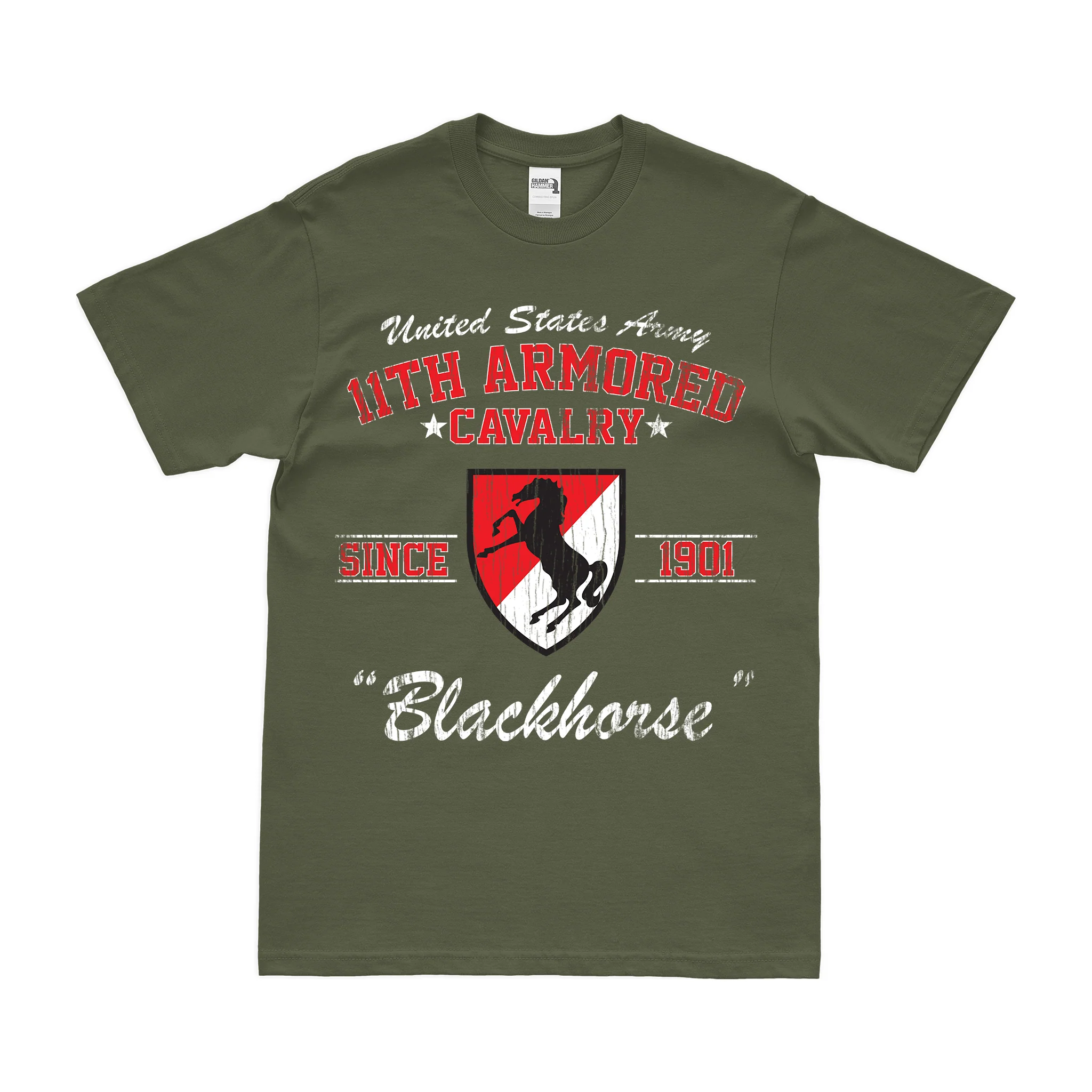 11th ACR Since 1901 'Blackhorse' Legacy Tribute T-Shirt - Image 4