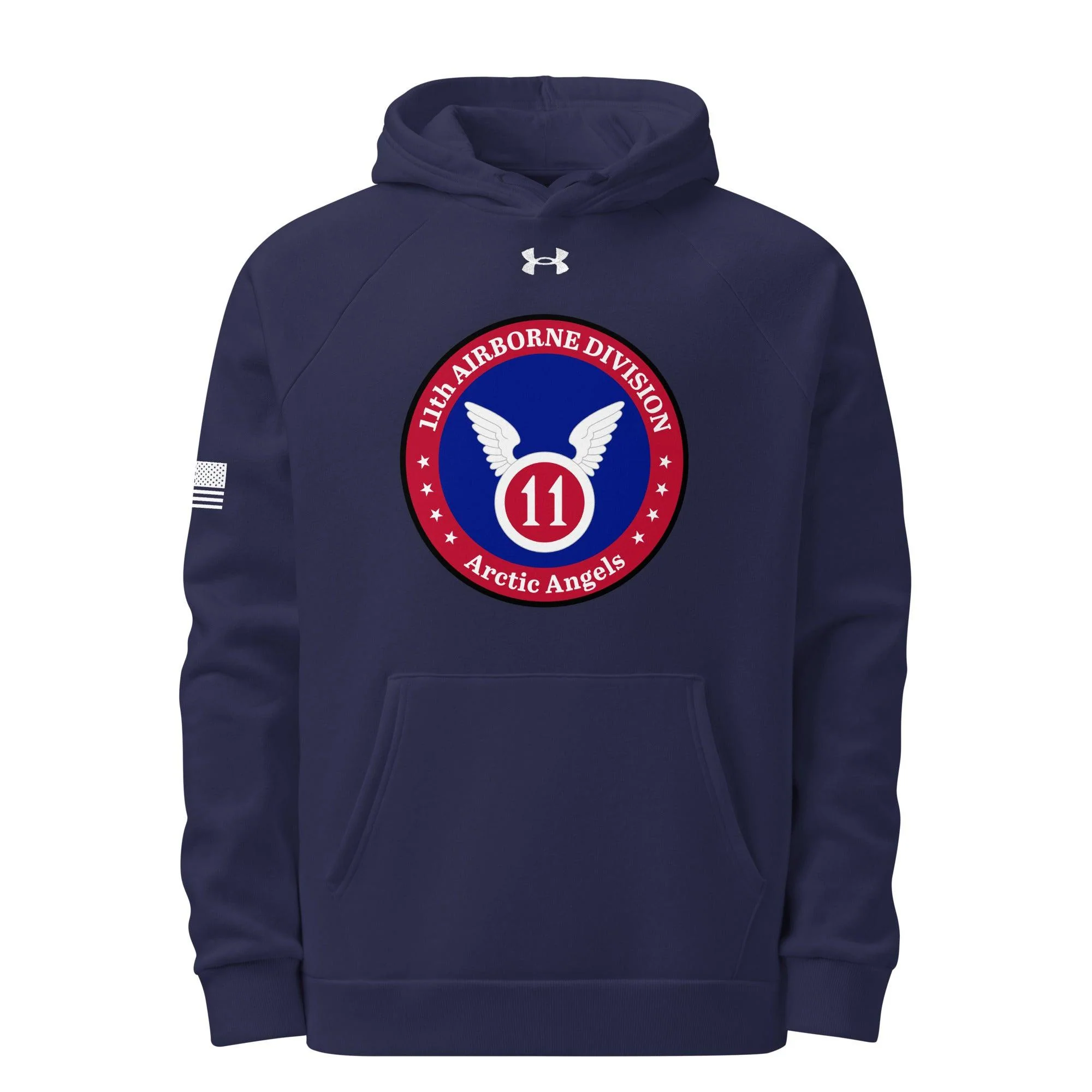 11th Airborne Division "Arctic Angels" Unisex Under Armour® Hoodie - Image 5